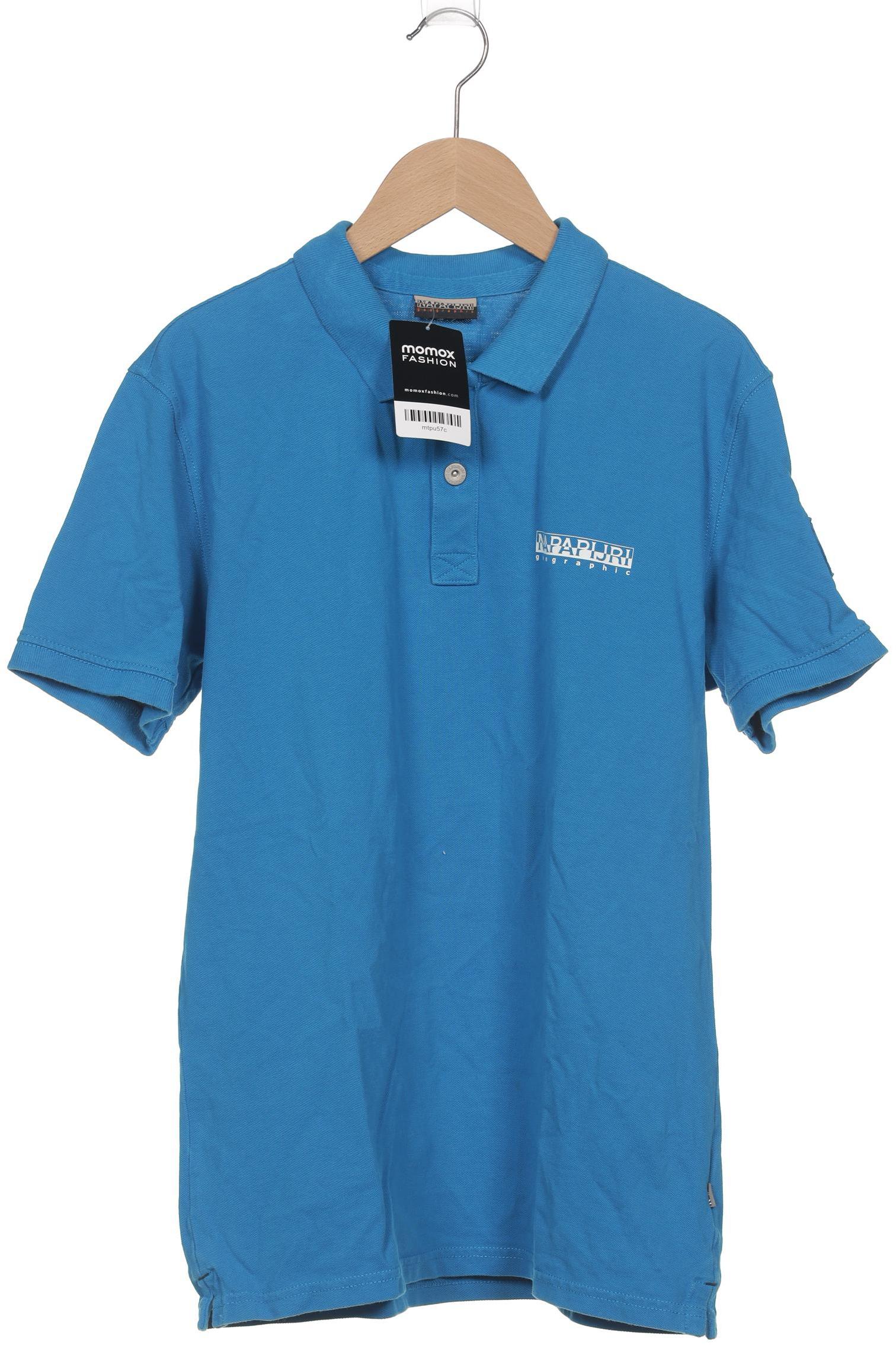 

Napapijri Herren Poloshirt, blau, Gr. 48