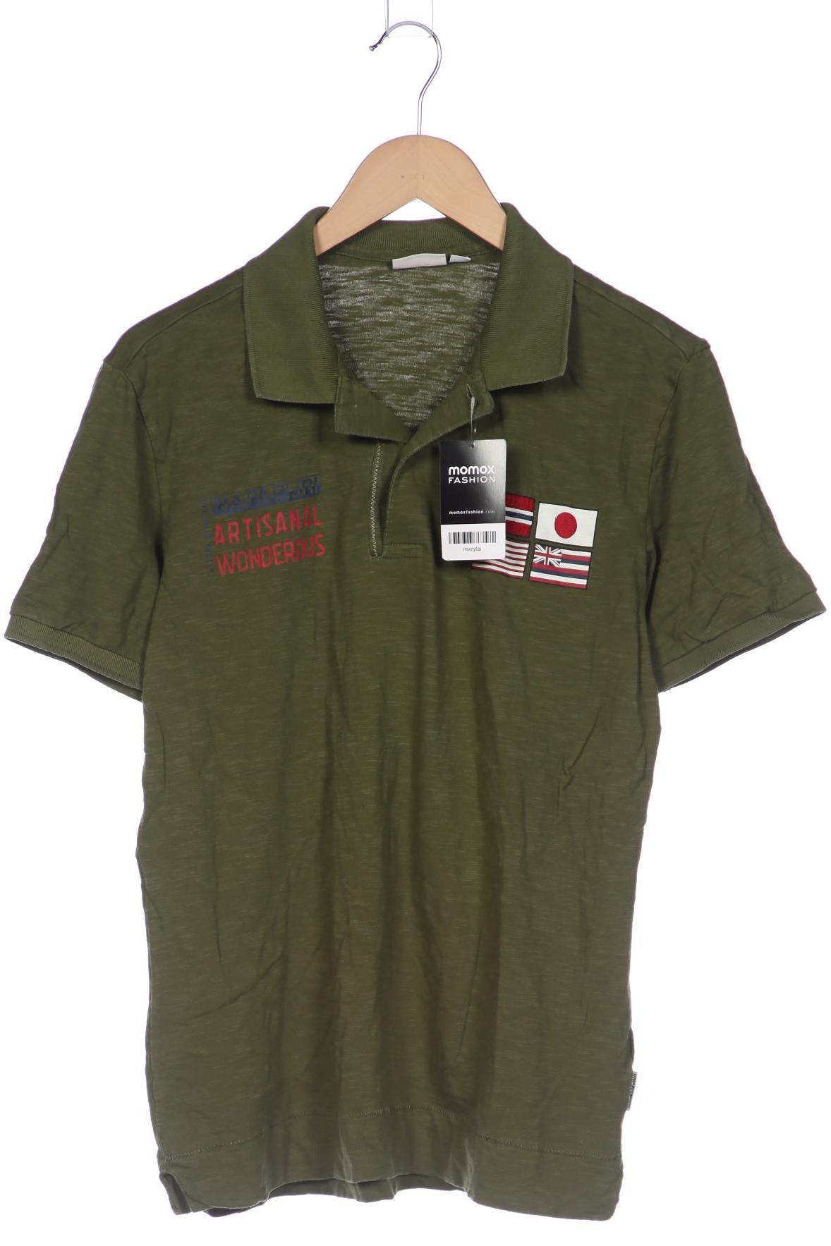 

Napapijri Herren Poloshirt, grün, Gr. 48