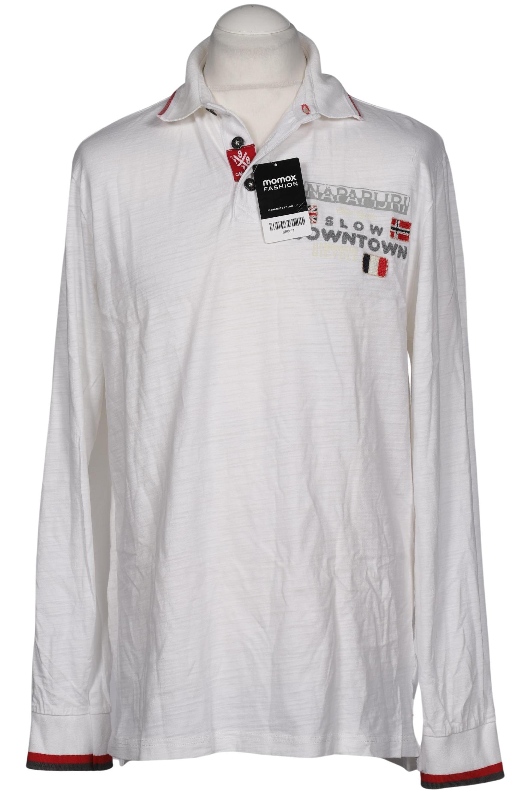 

Napapijri Herren Poloshirt, weiß, Gr. 54