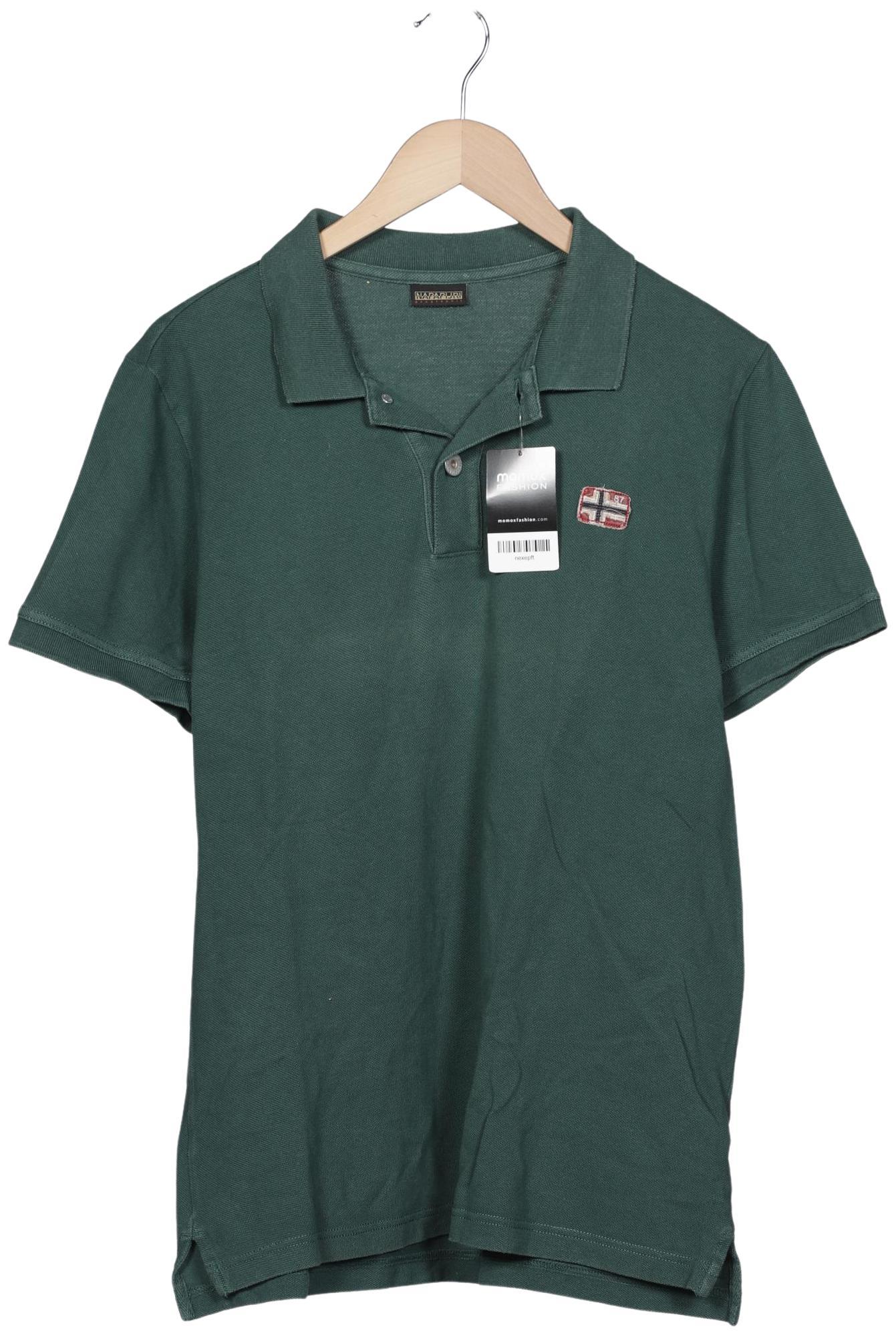 

Napapijri Herren Poloshirt, grün, Gr. 52