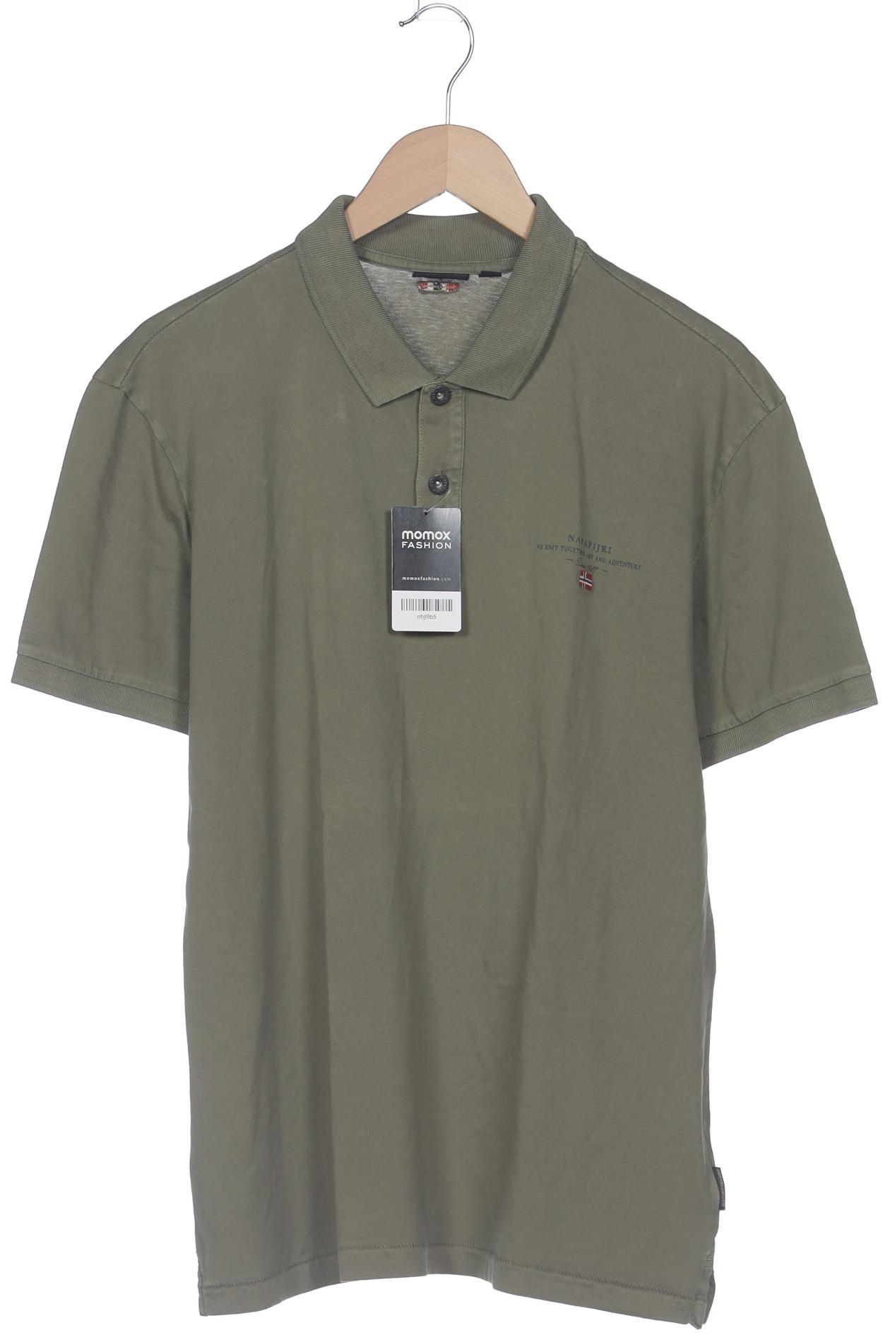 

Napapijri Herren Poloshirt, grün, Gr. 54
