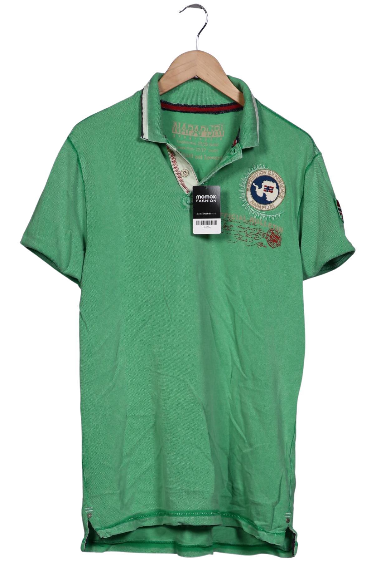 

Napapijri Herren Poloshirt, grün, Gr. 54