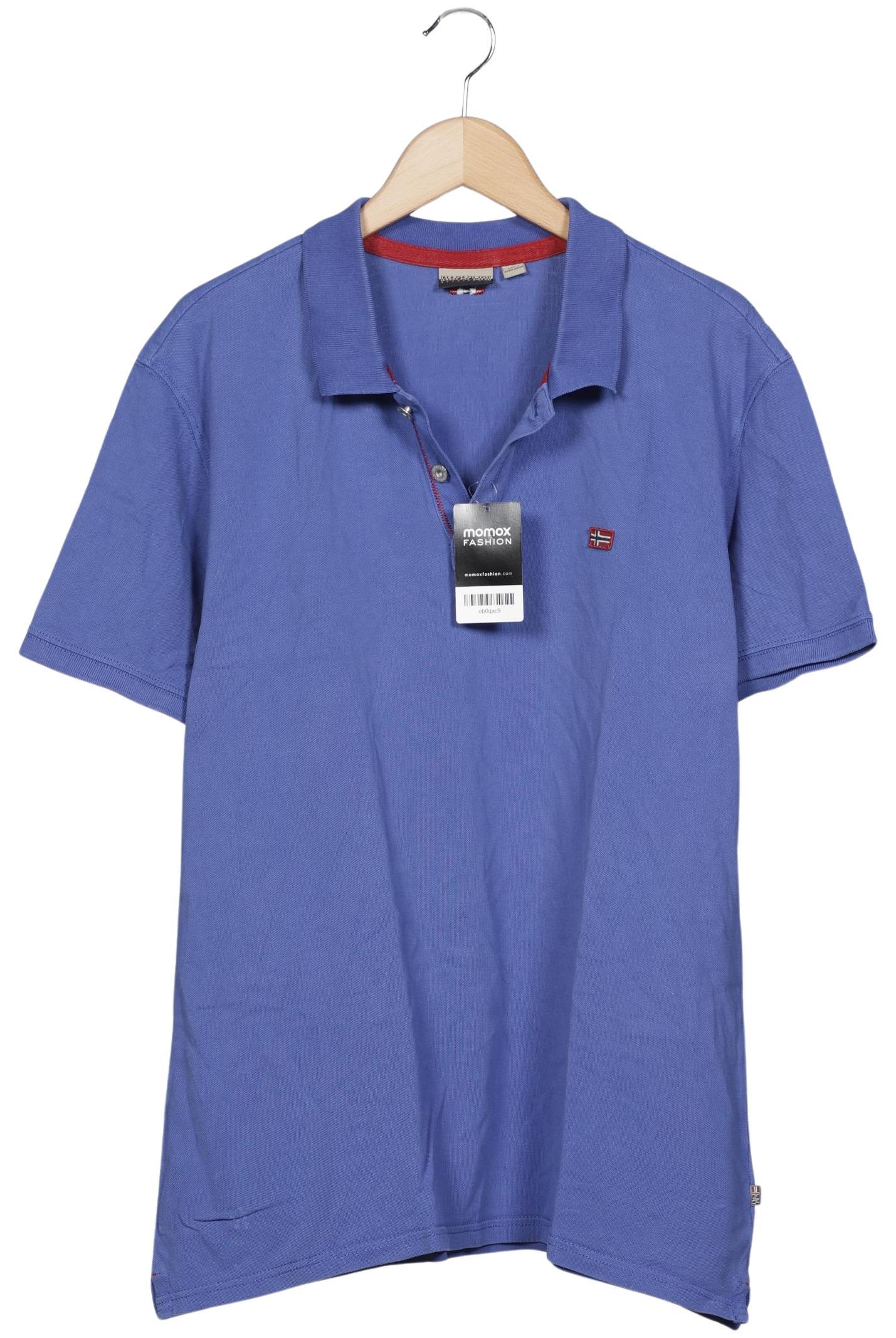 

Napapijri Herren Poloshirt, blau, Gr. 56