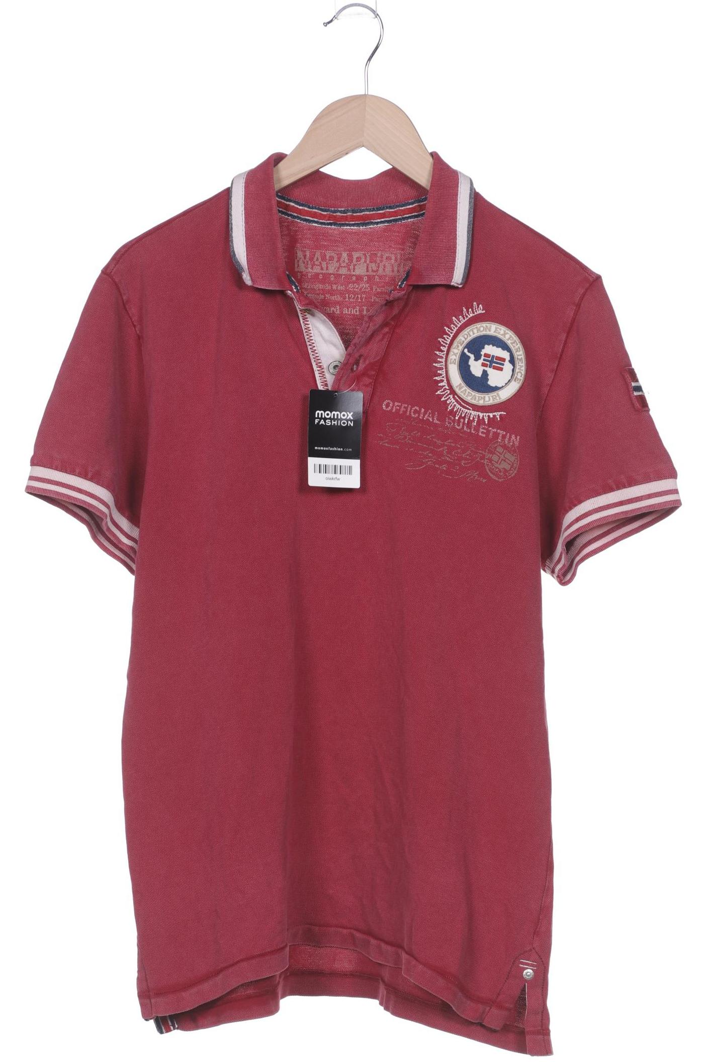 

Napapijri Herren Poloshirt, bordeaux, Gr. 48