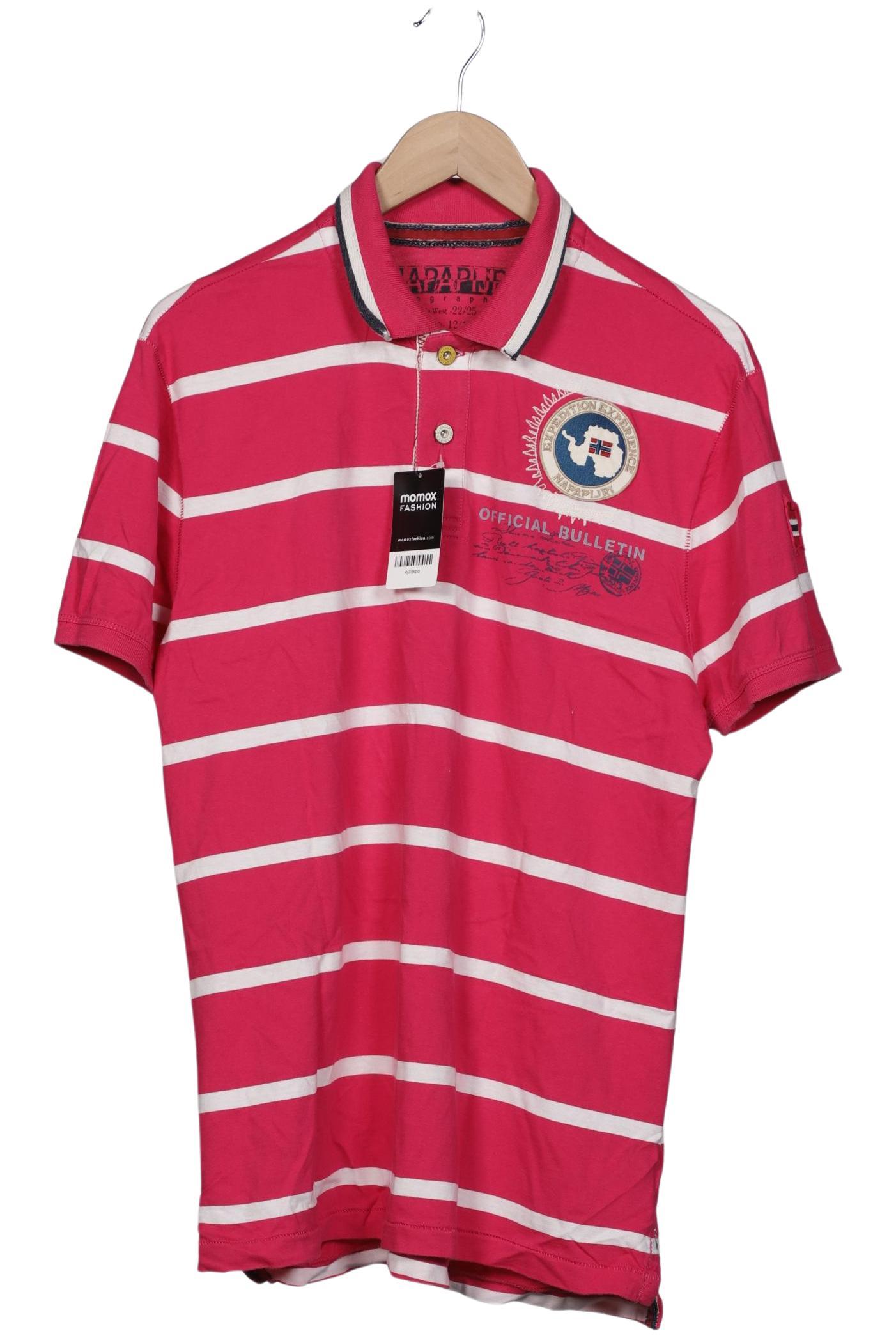 

Napapijri Herren Poloshirt, pink, Gr. 54