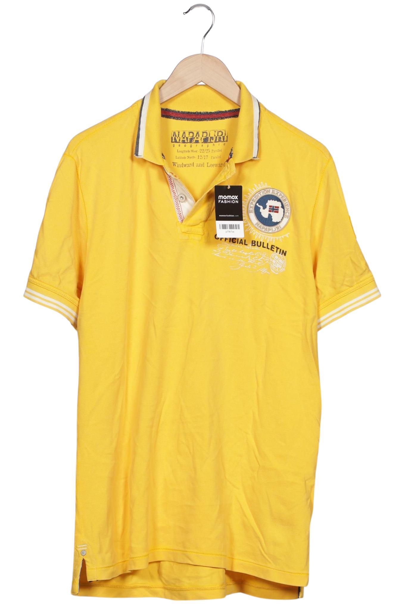 

Napapijri Herren Poloshirt, gelb, Gr. 54