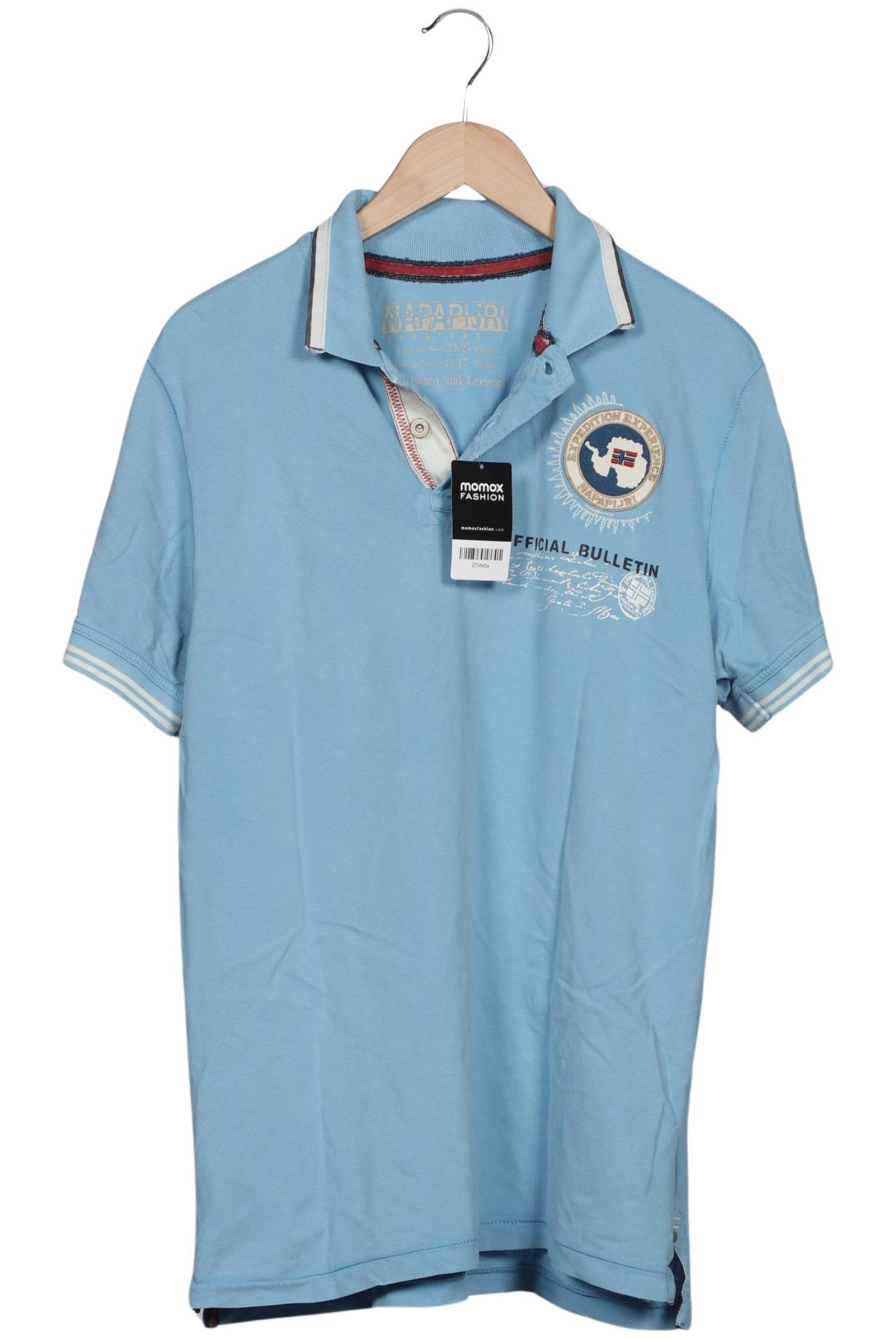 

Napapijri Herren Poloshirt, hellblau, Gr. 54