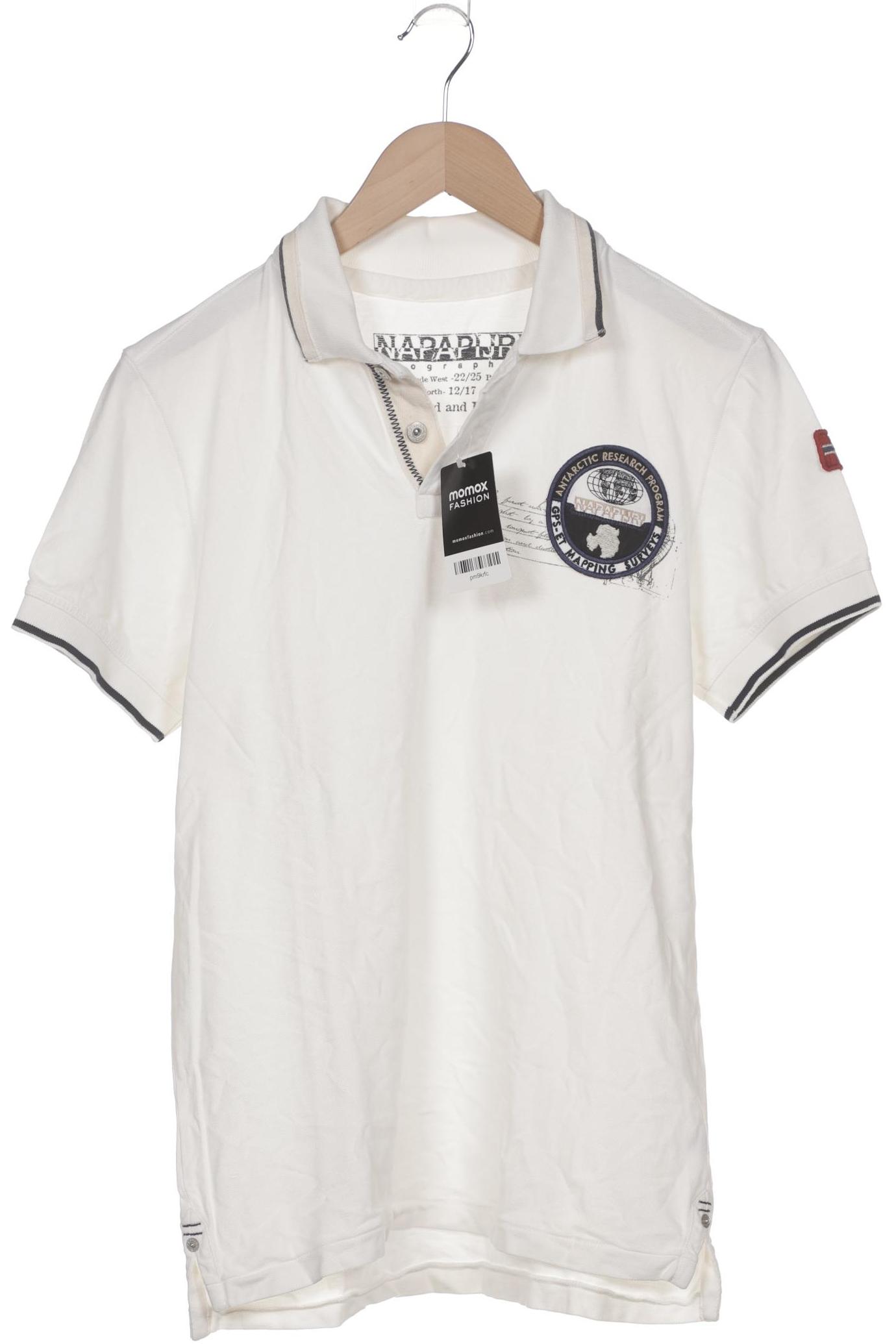 

Napapijri Herren Poloshirt, weiß, Gr. 46