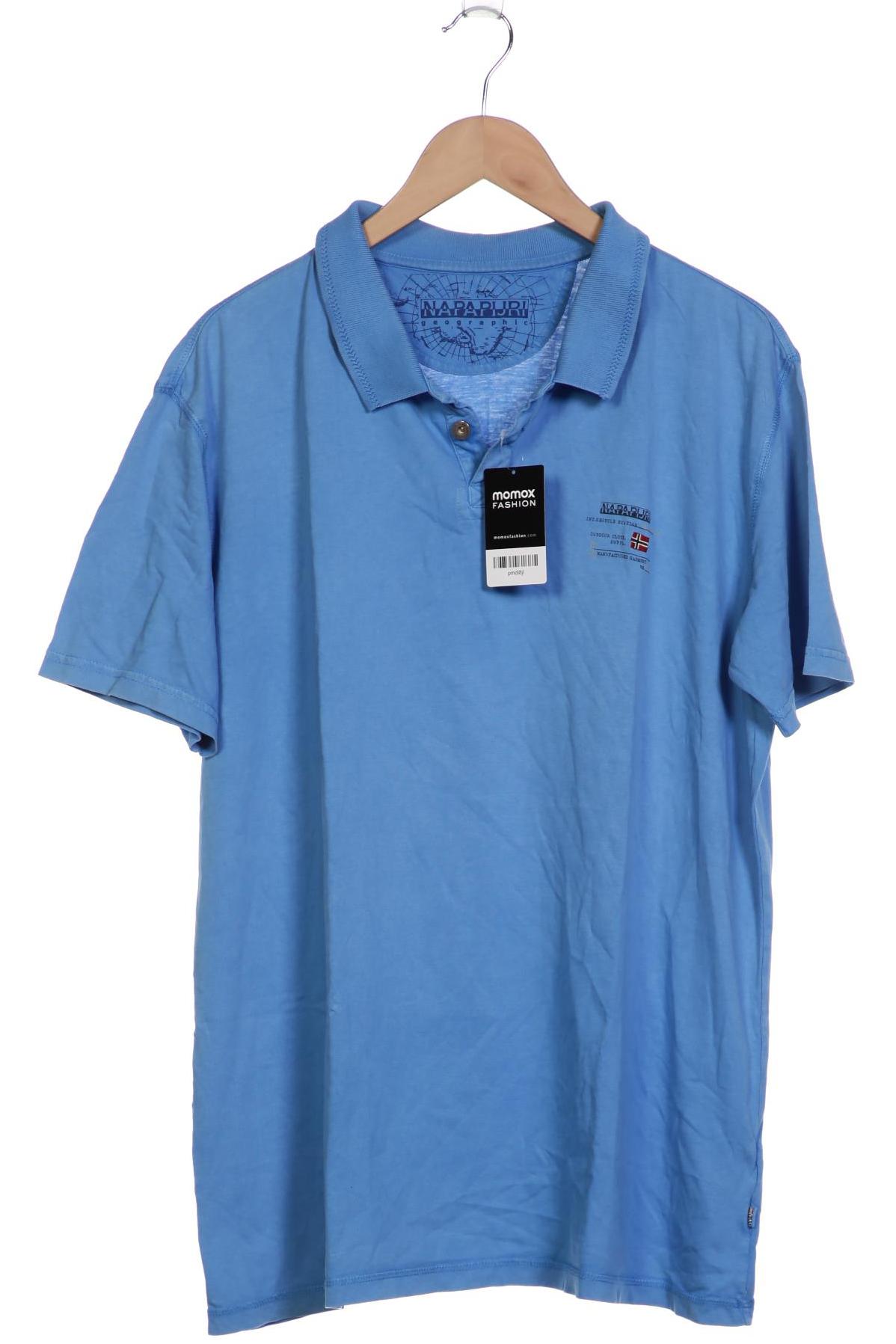 

Napapijri Herren Poloshirt, blau, Gr. 58