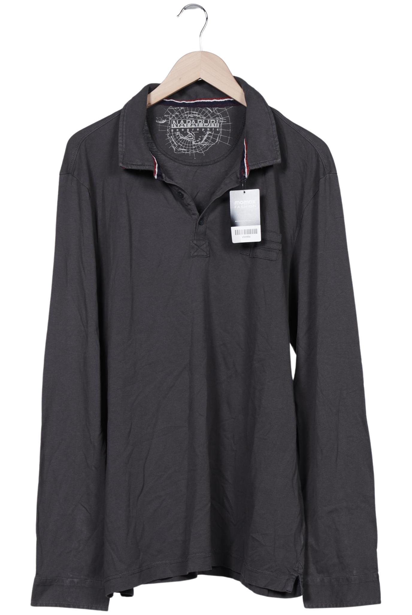 

Napapijri Herren Poloshirt, grau, Gr. 58