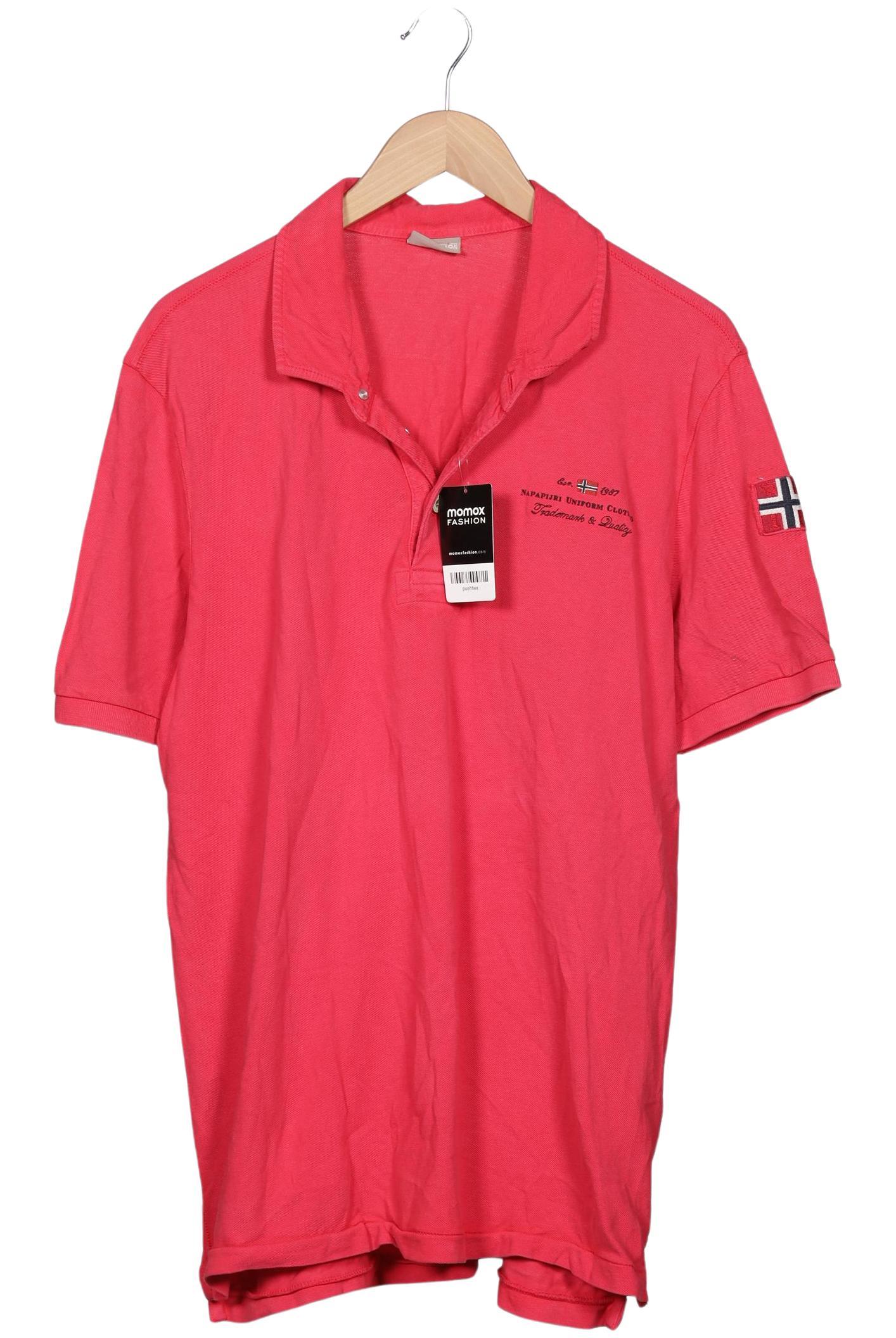 

Napapijri Herren Poloshirt, pink, Gr. 54