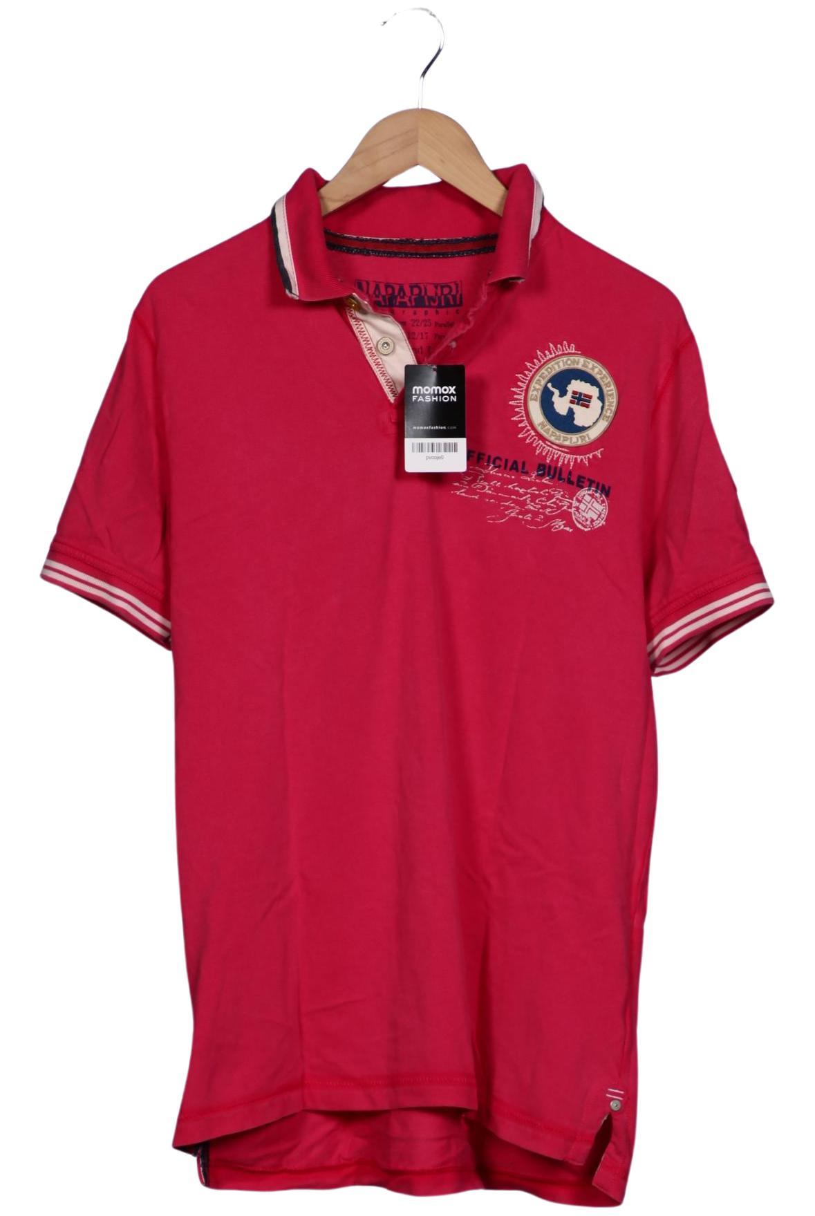 

Napapijri Herren Poloshirt, pink, Gr. 54