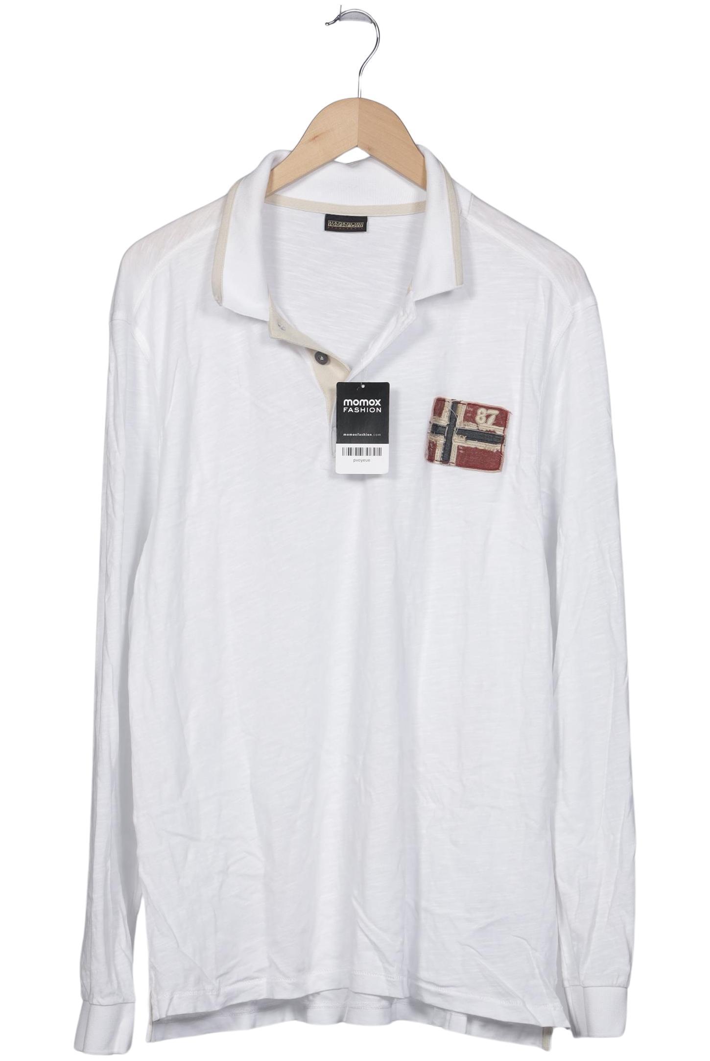 

Napapijri Herren Poloshirt, weiß, Gr. 54