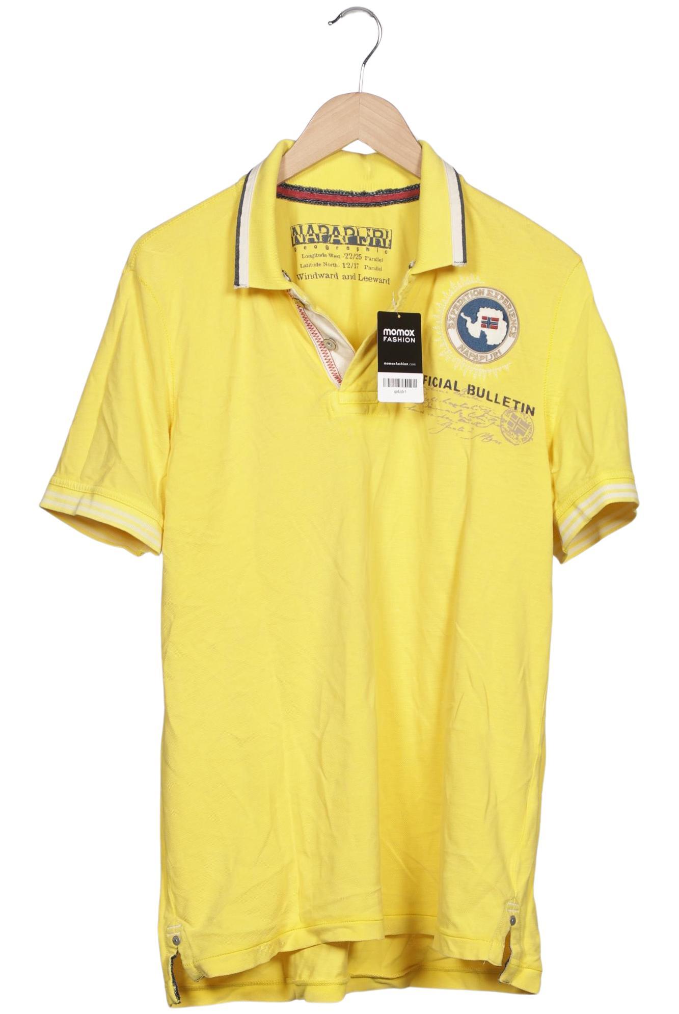 

Napapijri Herren Poloshirt, gelb, Gr. 54