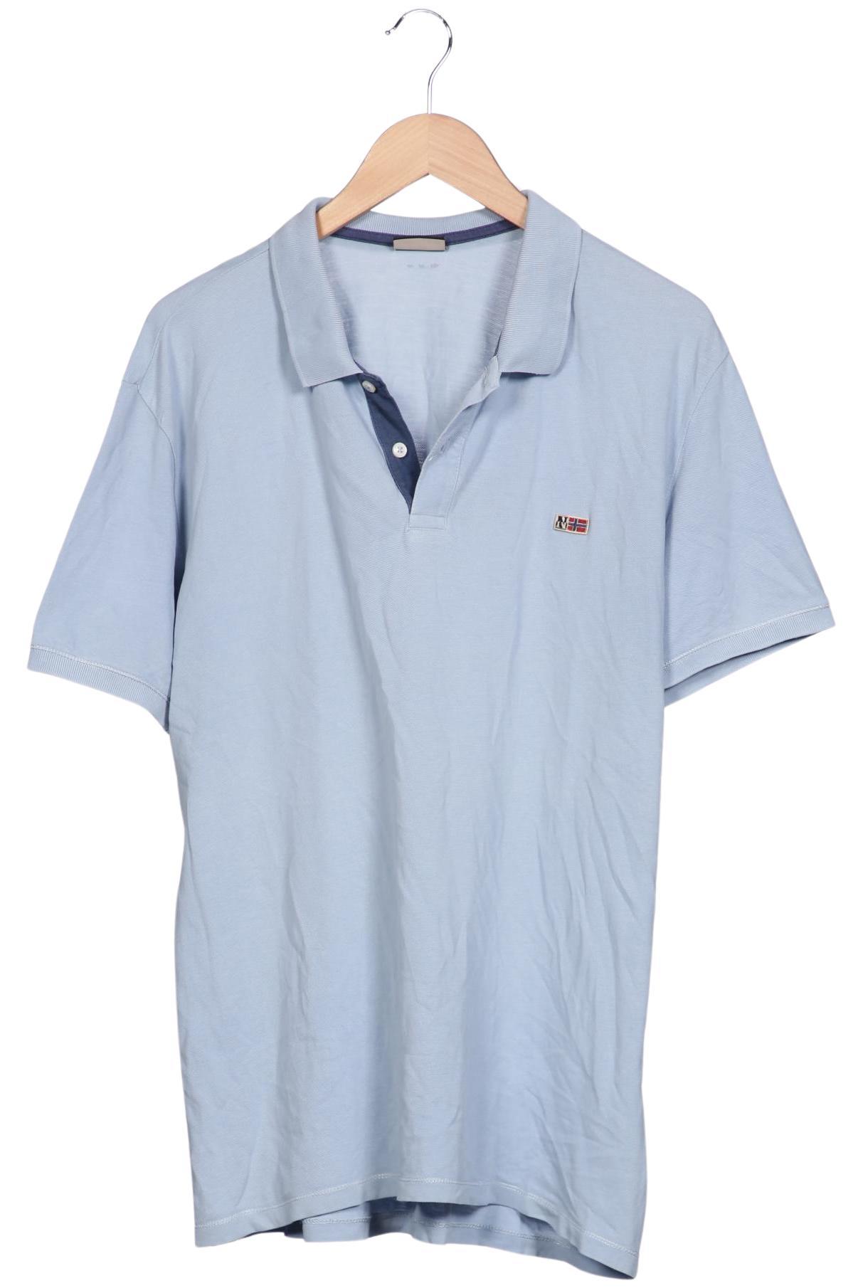 

Napapijri Herren Poloshirt, hellblau, Gr. 54