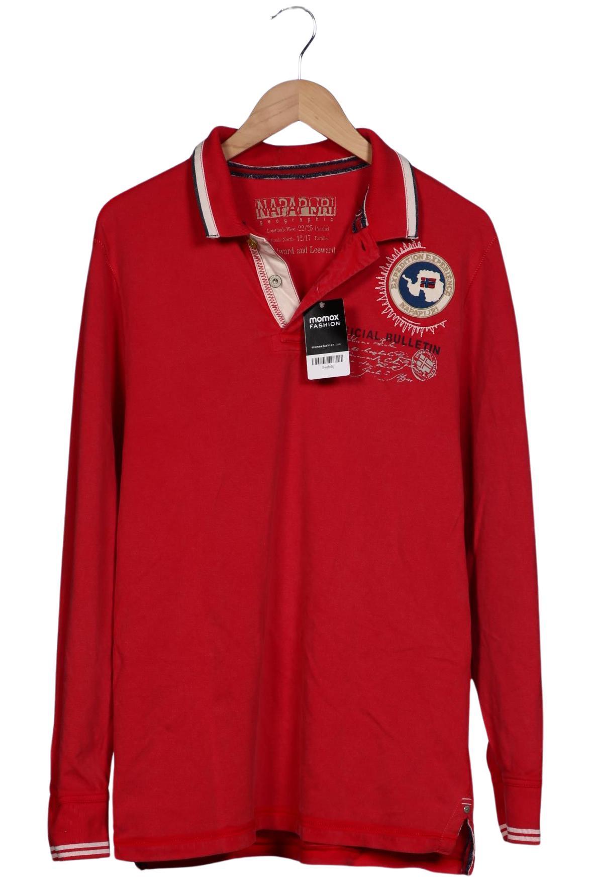 

Napapijri Herren Poloshirt, rot, Gr. 54