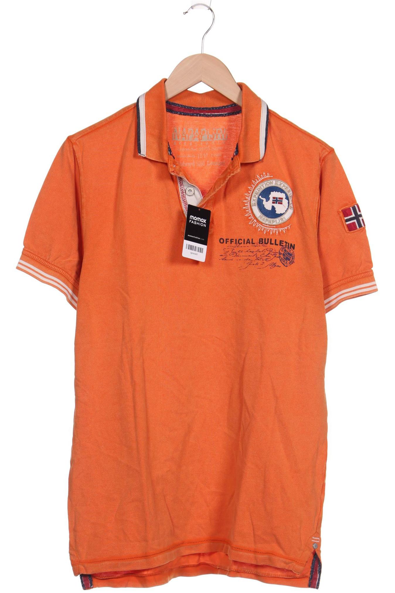 

Napapijri Herren Poloshirt, orange