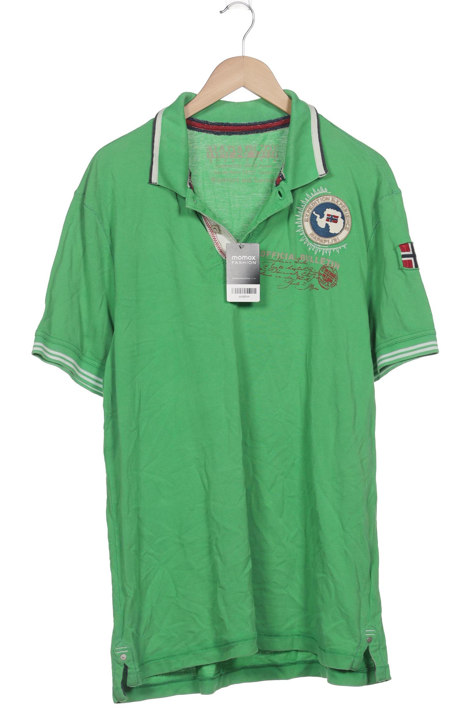 

Napapijri Herren Poloshirt, grün, Gr. 58