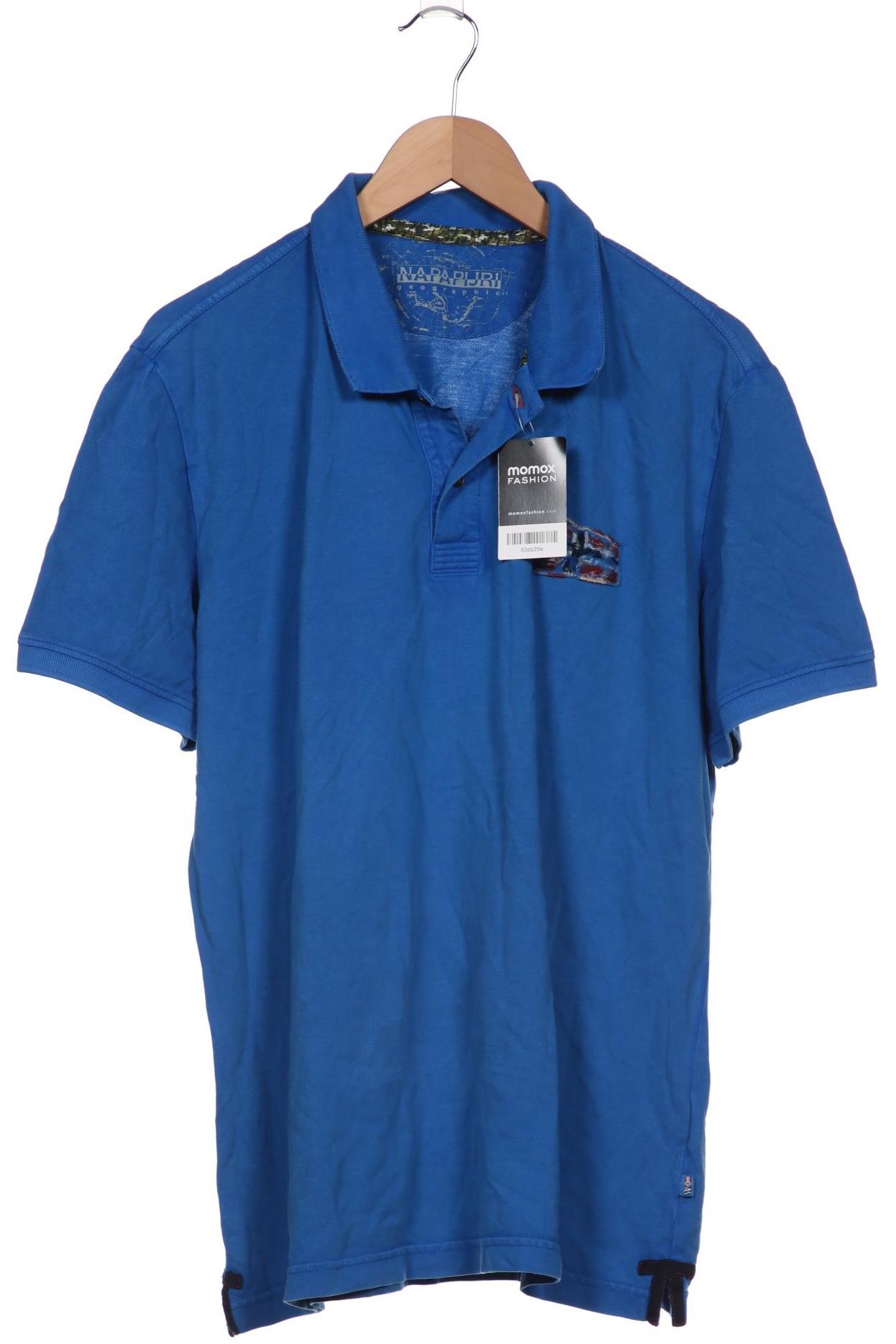 

Napapijri Herren Poloshirt, blau, Gr. 56