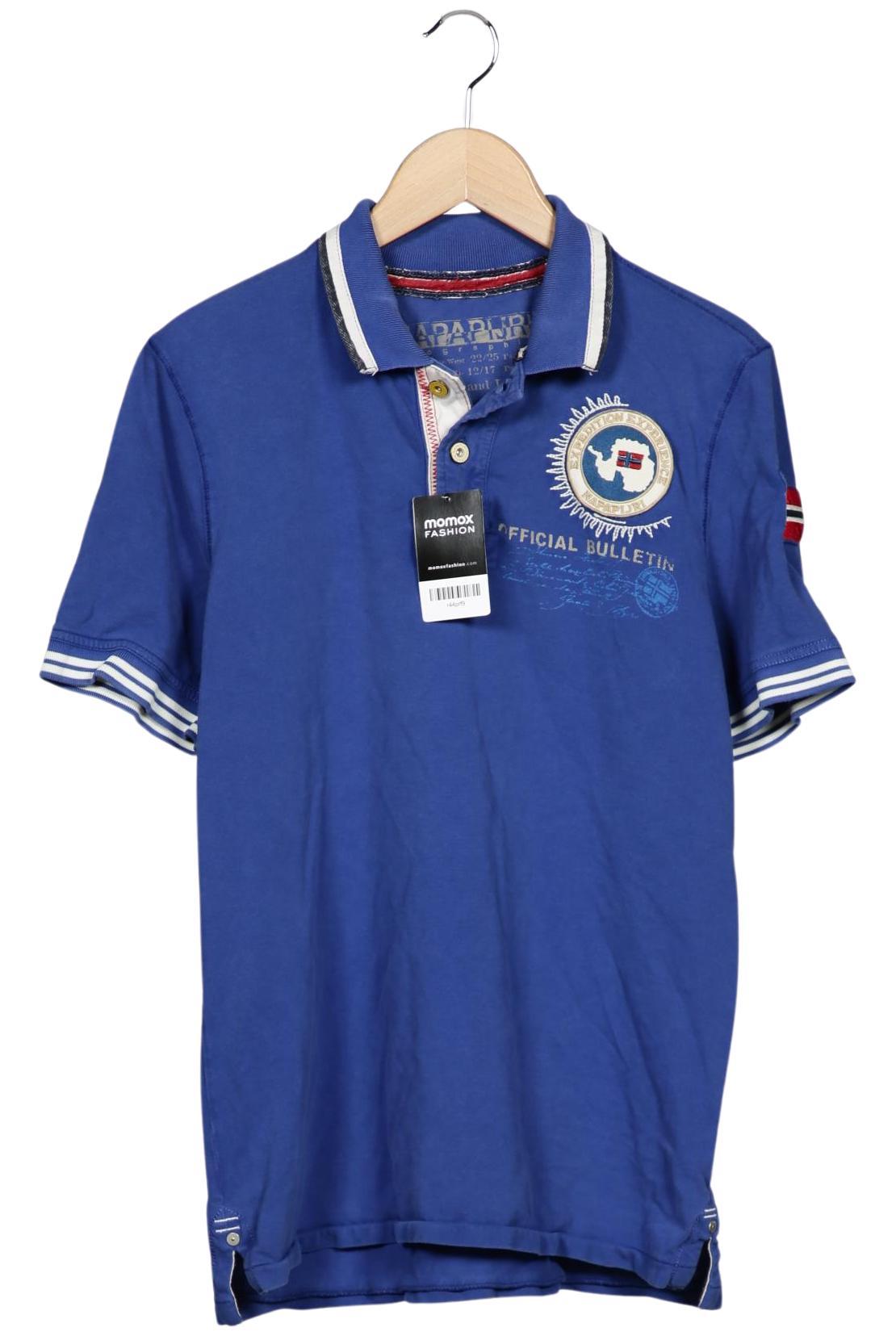 

Napapijri Herren Poloshirt, blau, Gr. 52