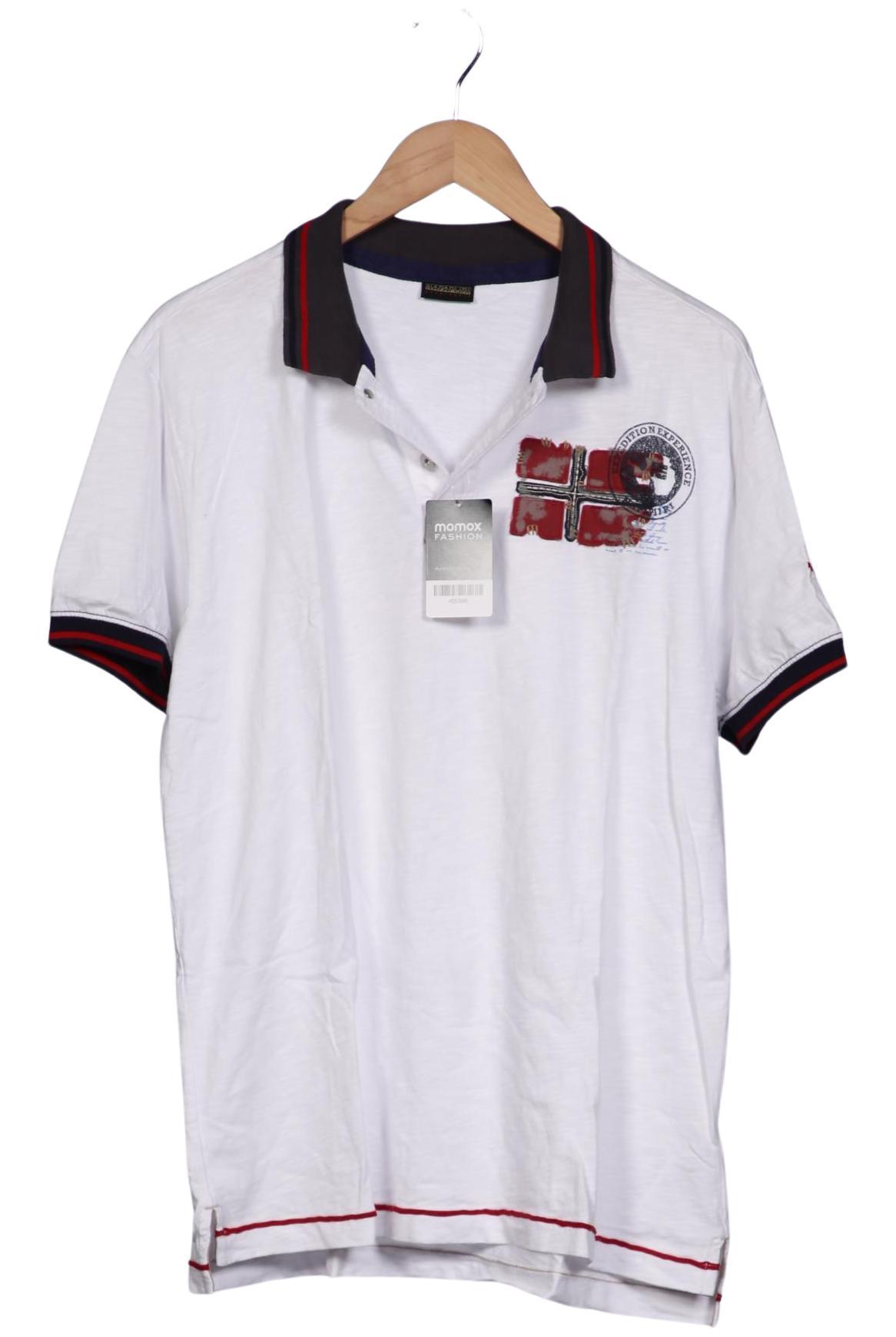 

Napapijri Herren Poloshirt, weiß, Gr. 54