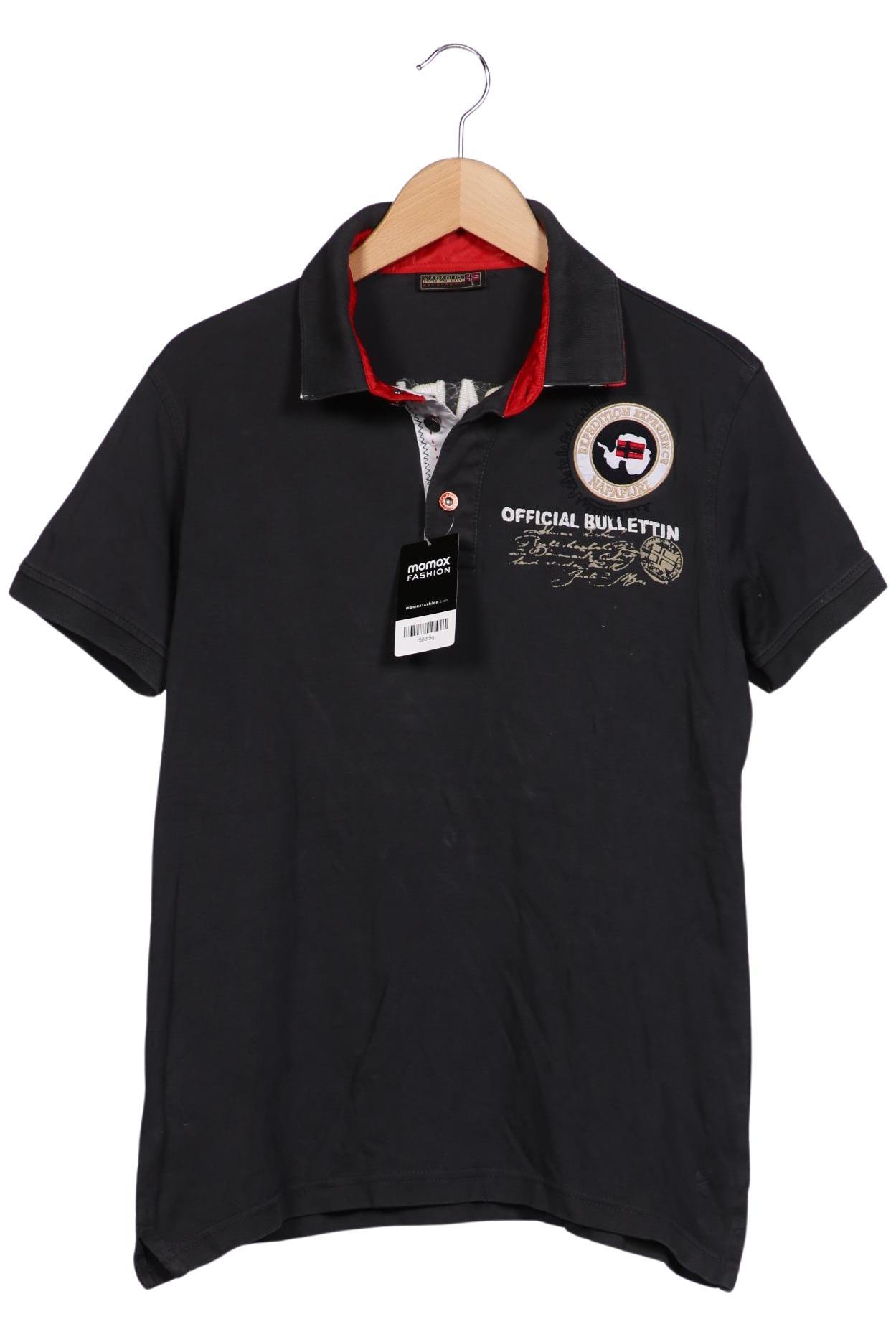 

Napapijri Herren Poloshirt, grau, Gr. 52