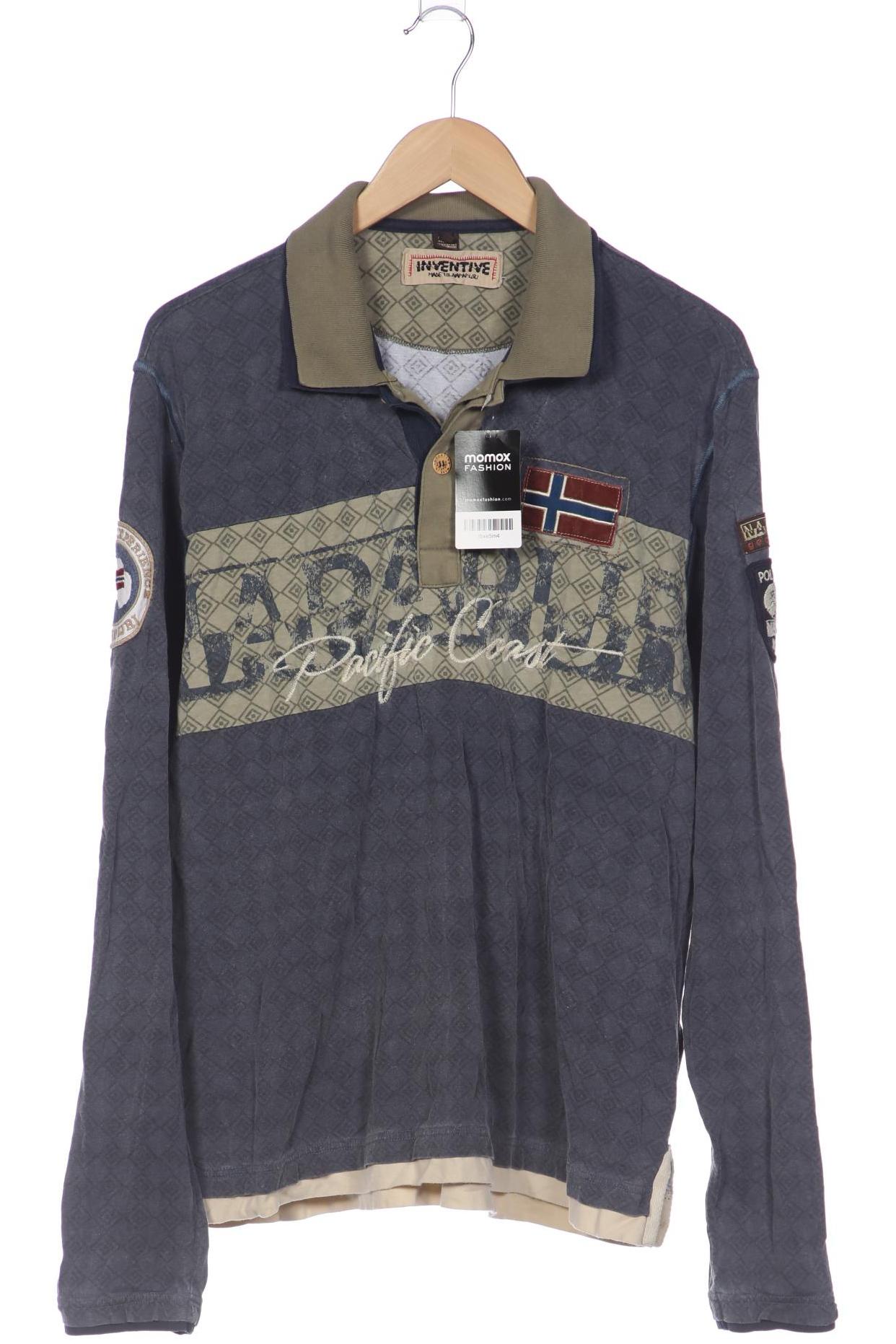 

Napapijri Herren Poloshirt, blau, Gr. 56