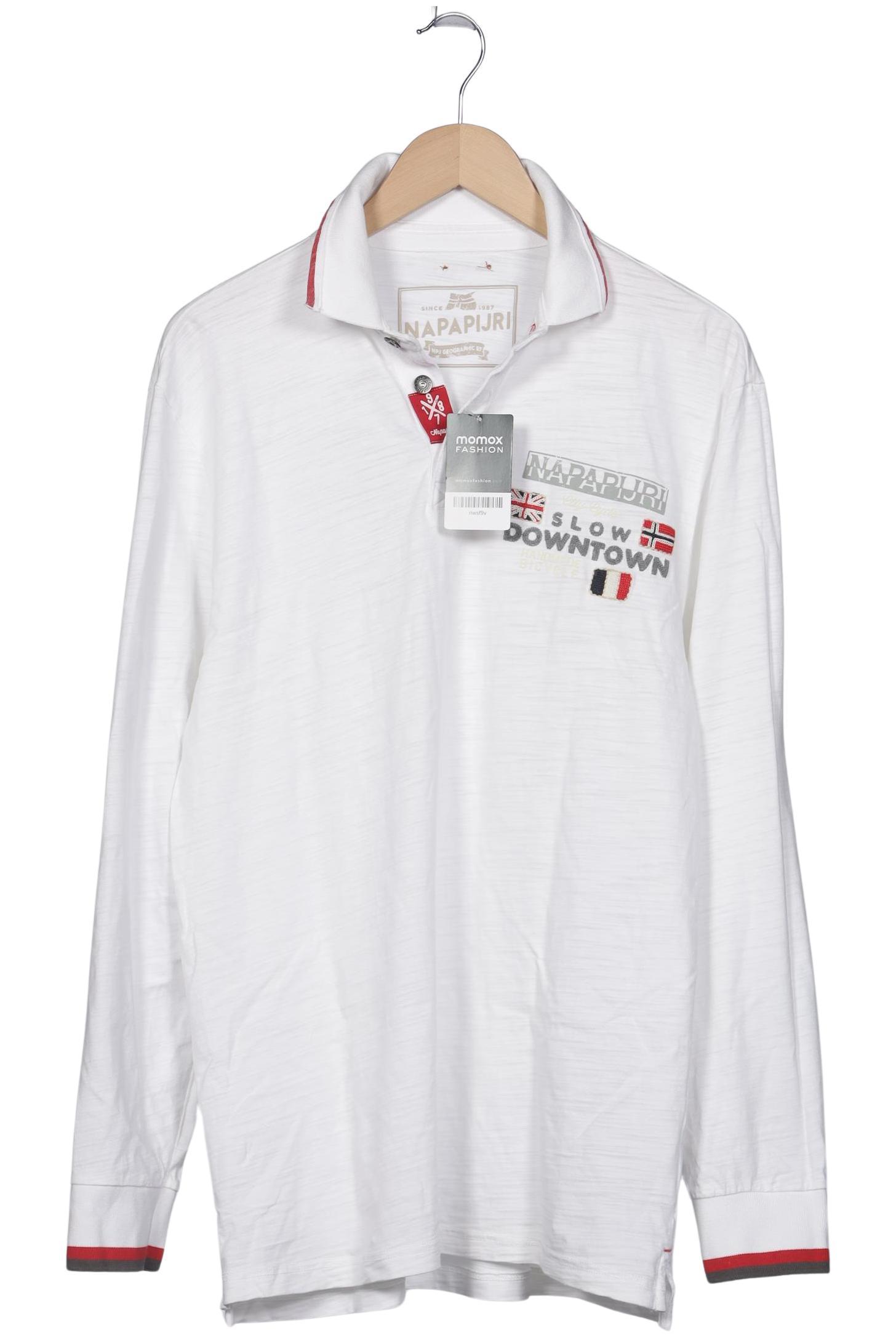 

Napapijri Herren Poloshirt, weiß, Gr. 54
