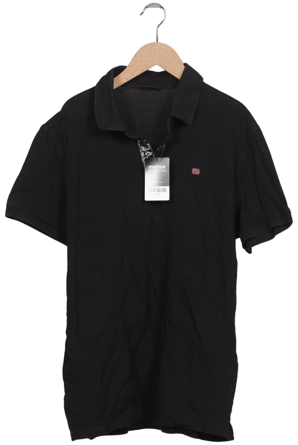 Thumbnail - Napapijri Herren Poloshirt, schwarz, Gr. 54