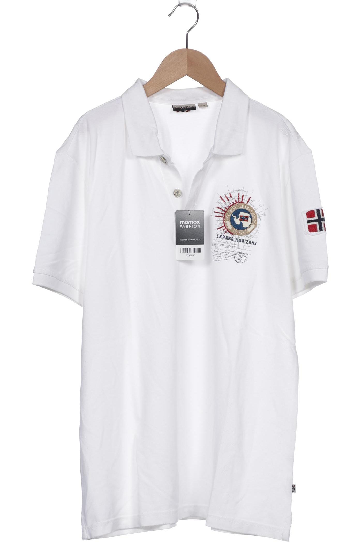

Napapijri Herren Poloshirt, weiß, Gr. 56
