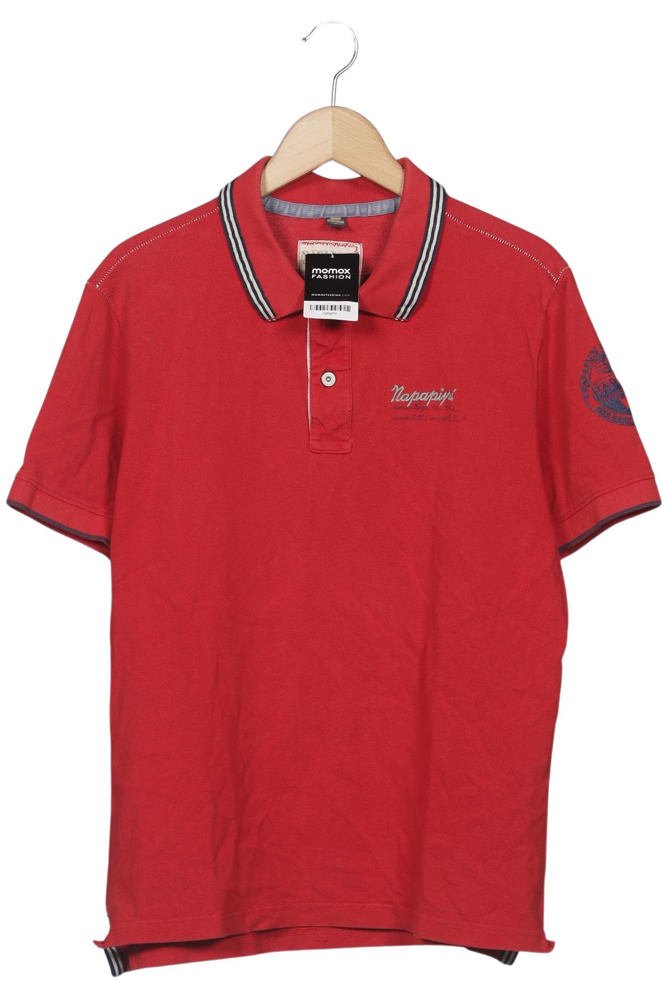 

Napapijri Herren Poloshirt, rot, Gr. 54