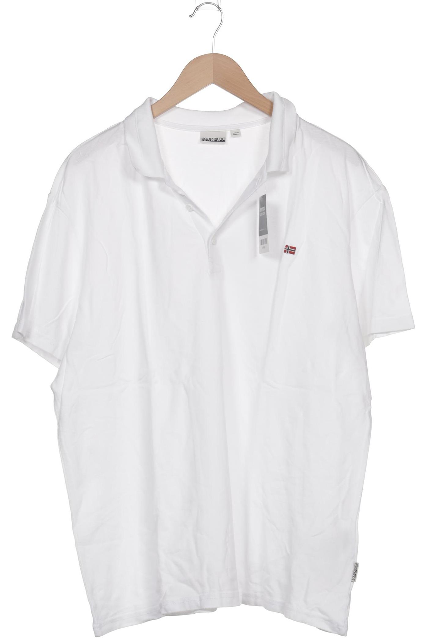 

Napapijri Herren Poloshirt, weiß, Gr. 58