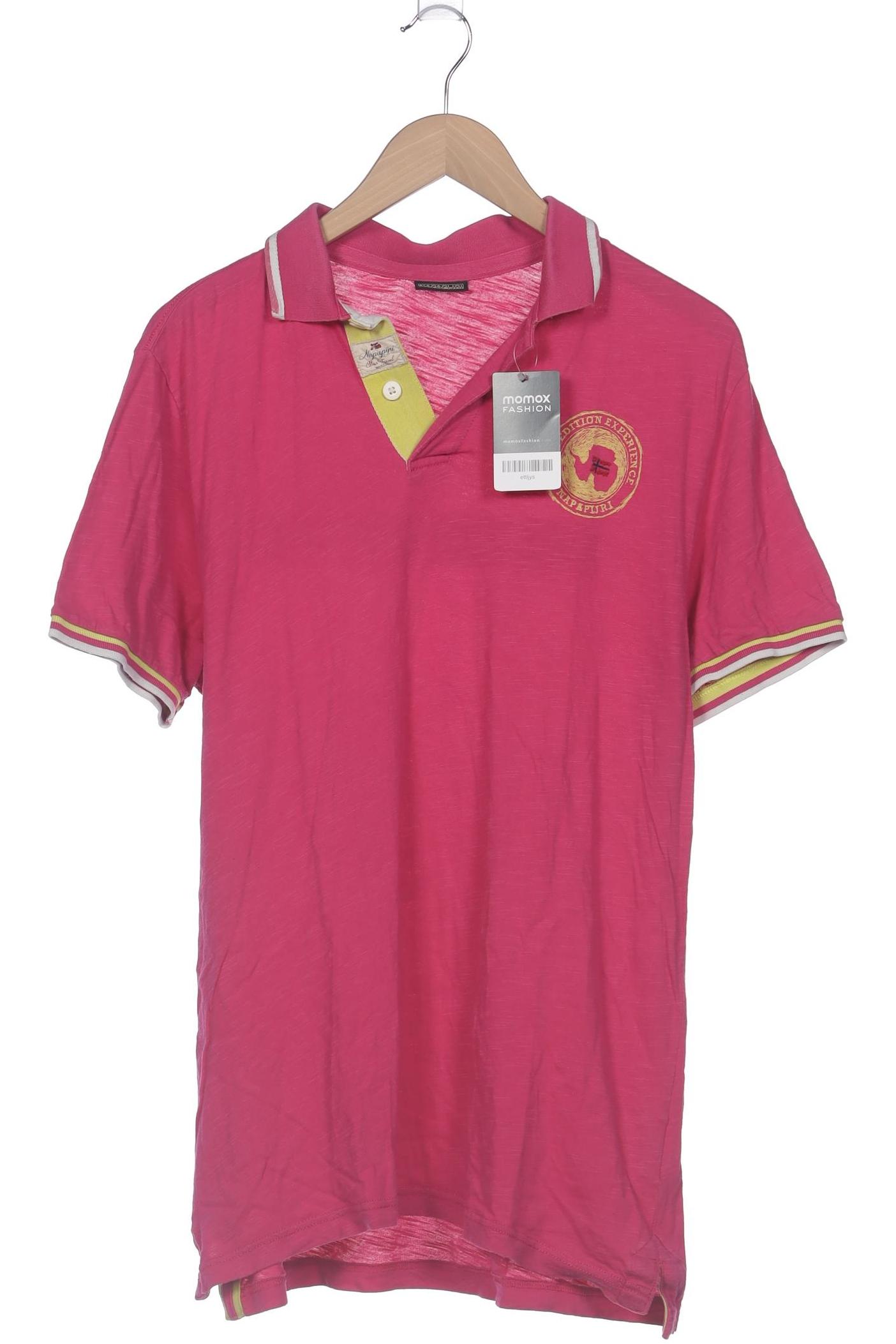

Napapijri Herren Poloshirt, pink, Gr. 54