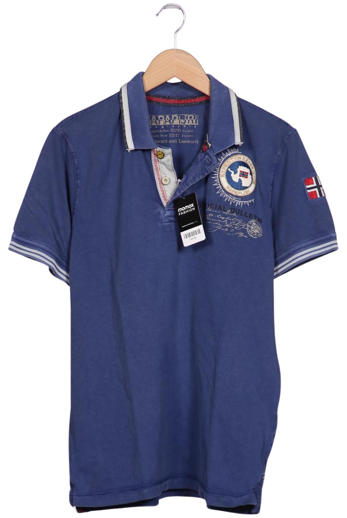 

Napapijri Herren Poloshirt, blau, Gr. 52