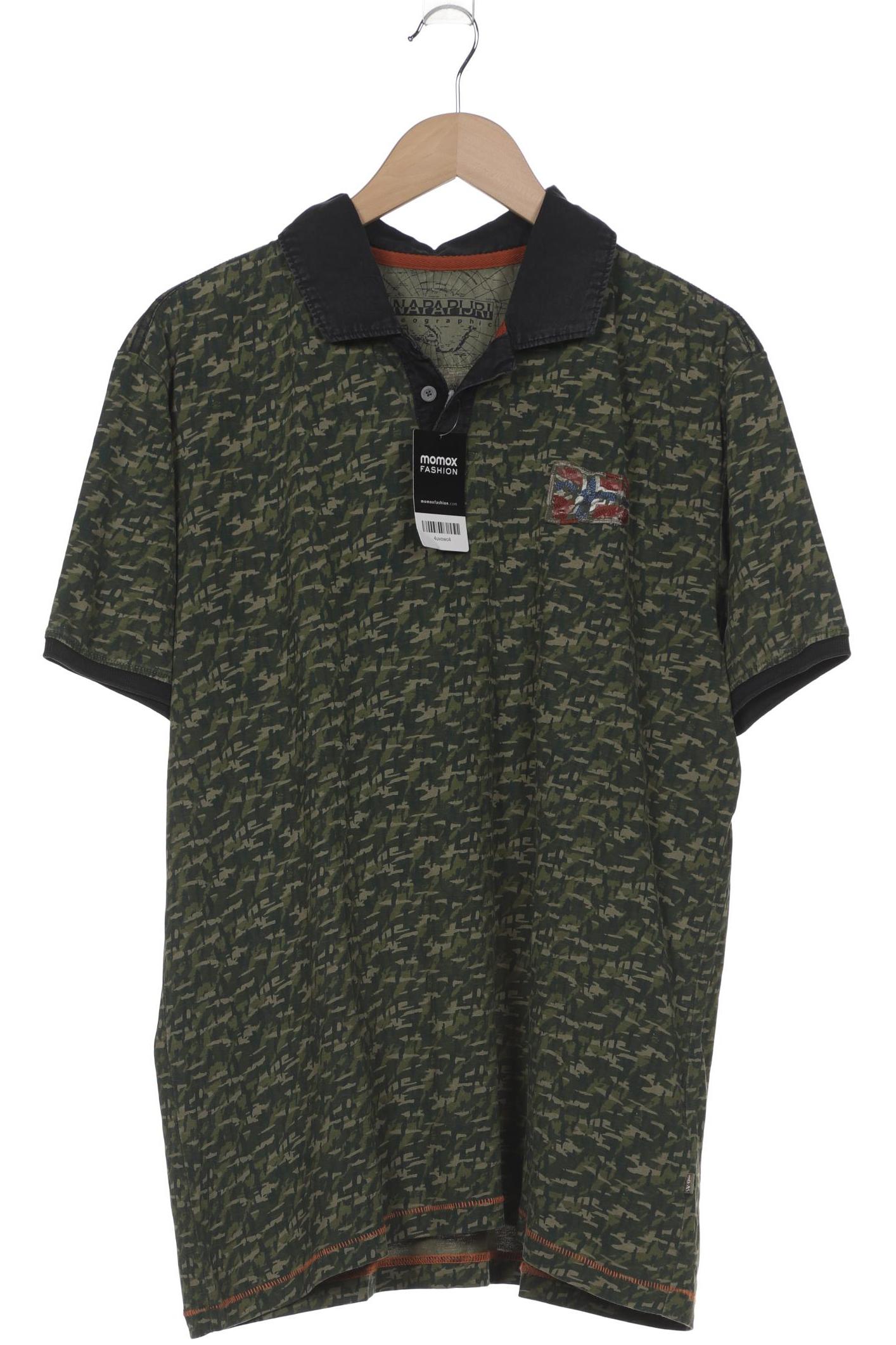 

Napapijri Herren Poloshirt, grün, Gr. 56