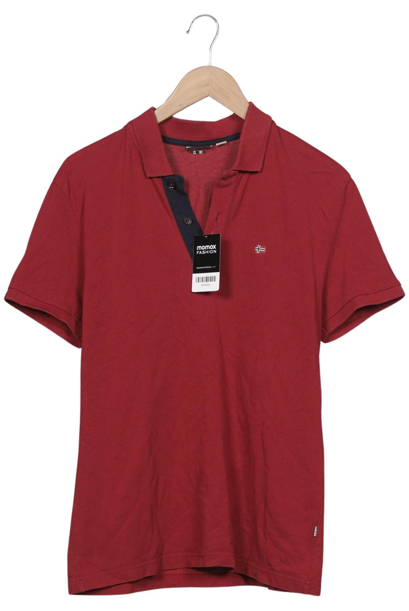 

Napapijri Herren Poloshirt, rot, Gr. 48