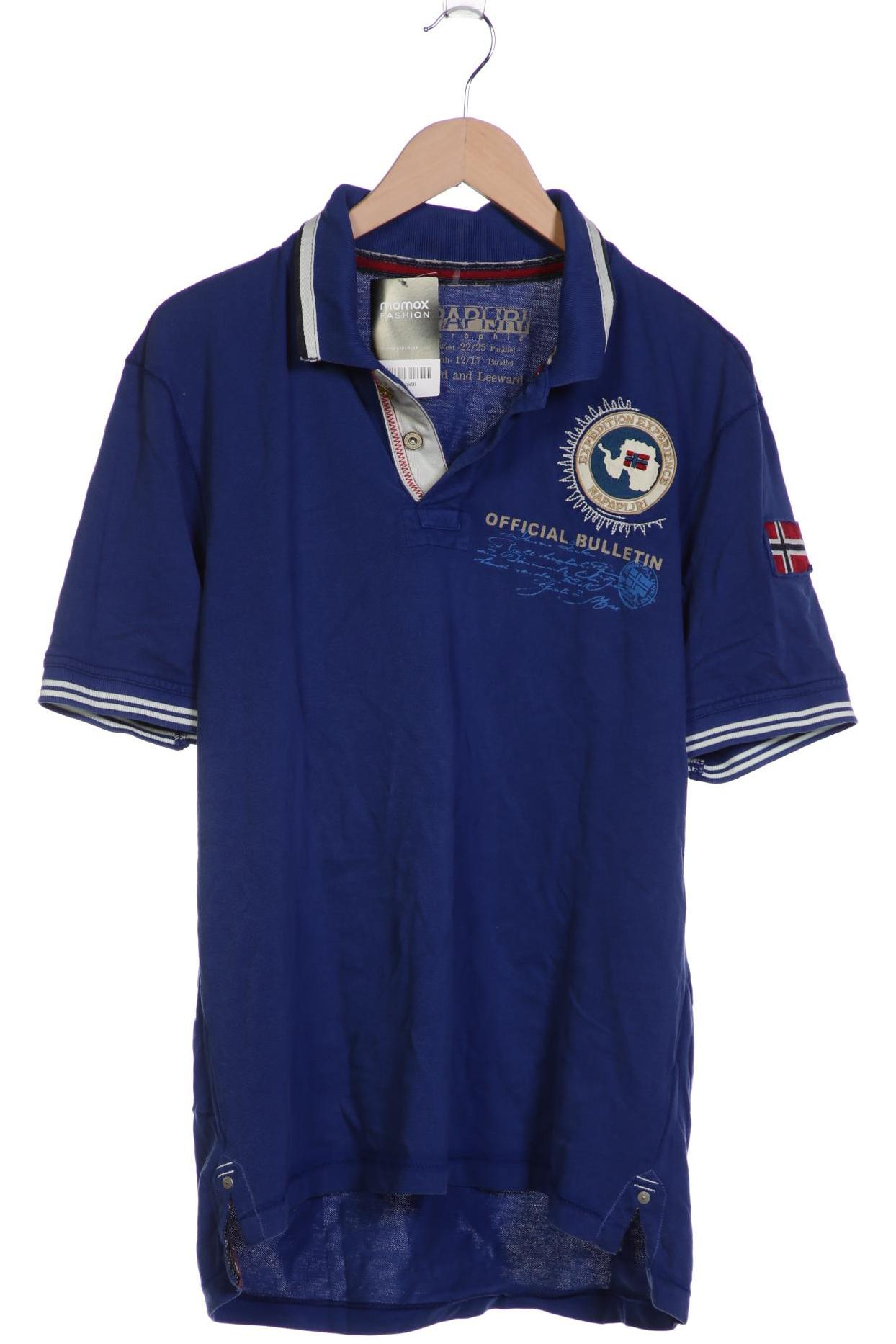 

Napapijri Herren Poloshirt, blau, Gr. 54