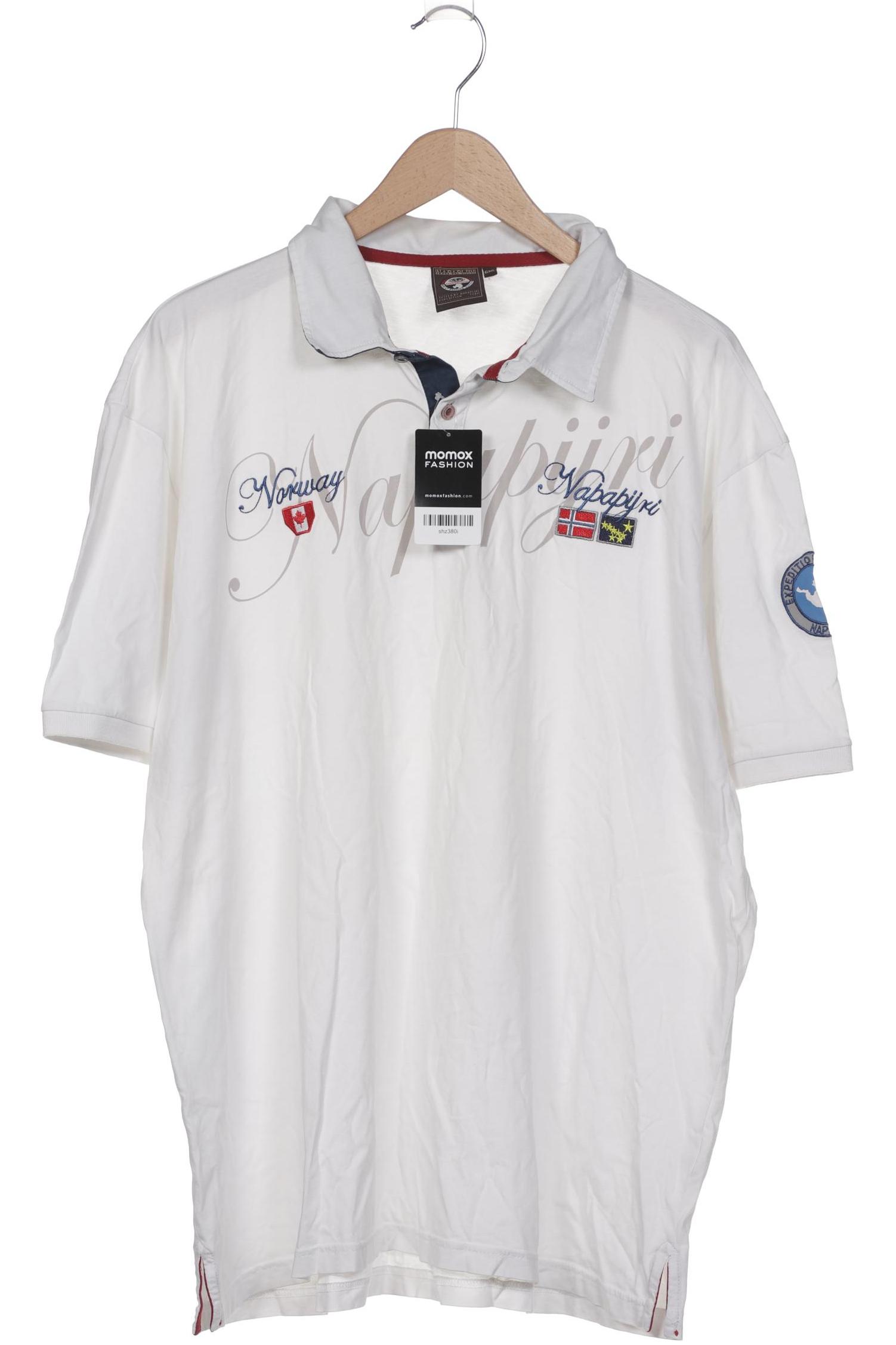 

Napapijri Herren Poloshirt, weiß, Gr. 62