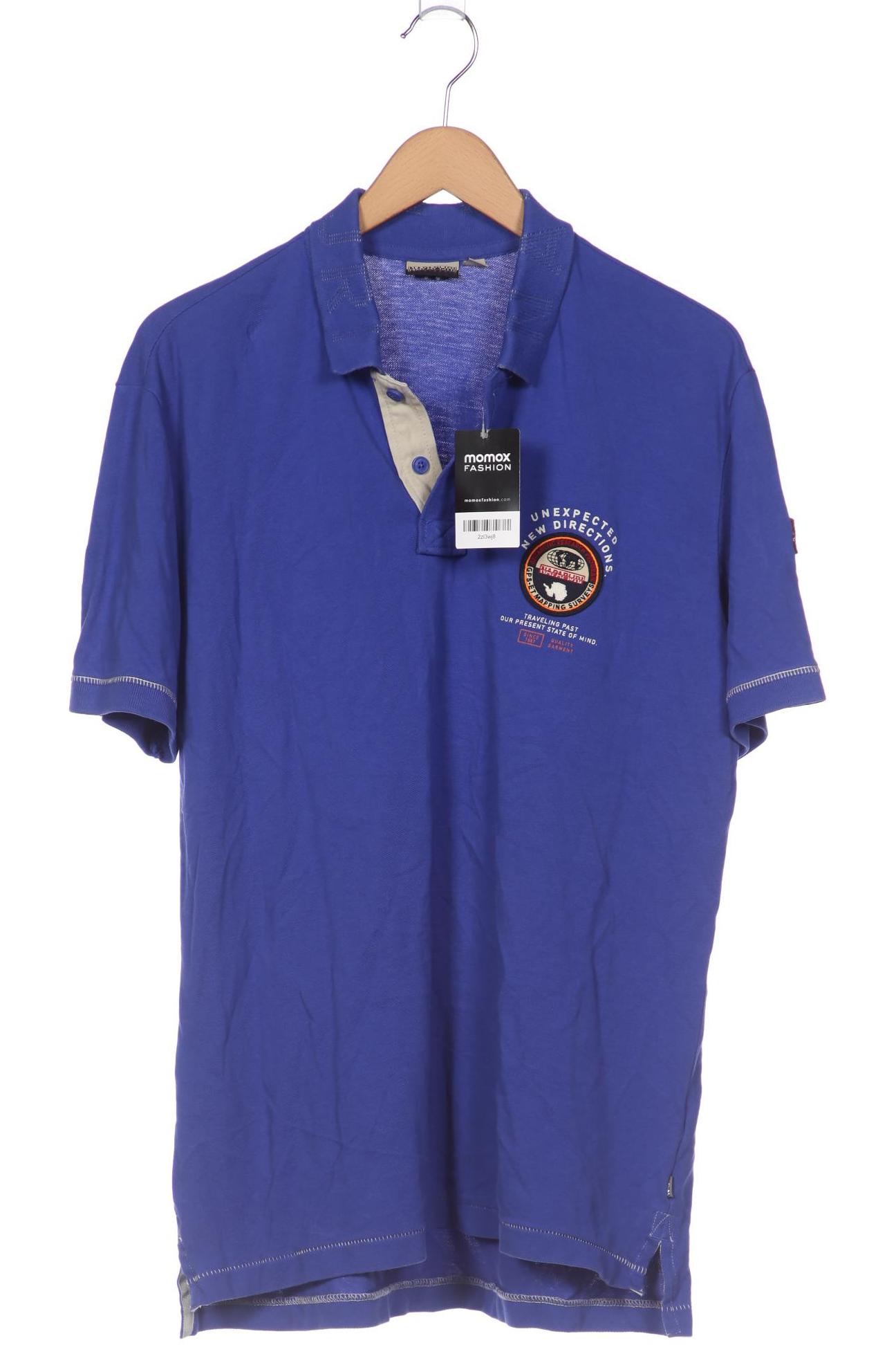 

Napapijri Herren Poloshirt, blau, Gr. 54
