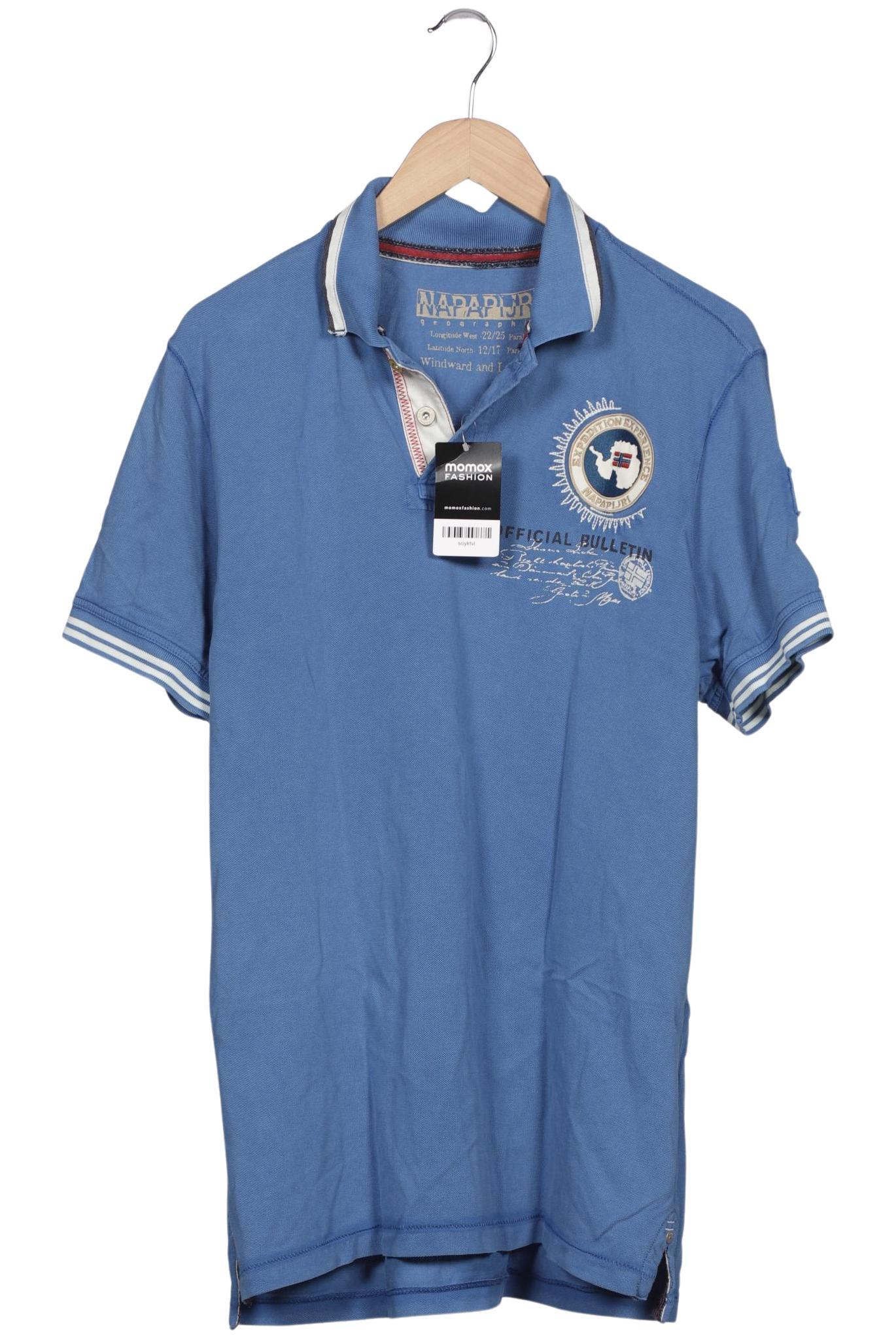 

Napapijri Herren Poloshirt, blau, Gr. 54