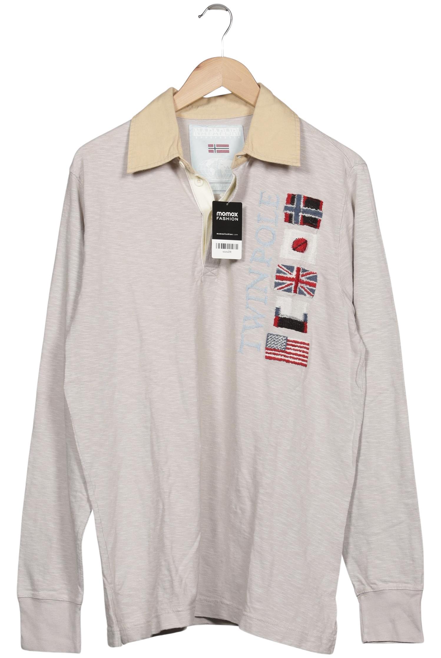 

Napapijri Herren Poloshirt, grau, Gr. 54