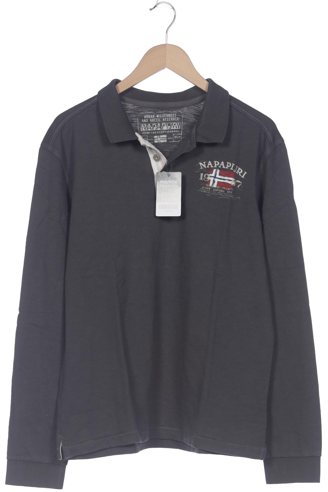 

Napapijri Herren Poloshirt, grau, Gr. 56