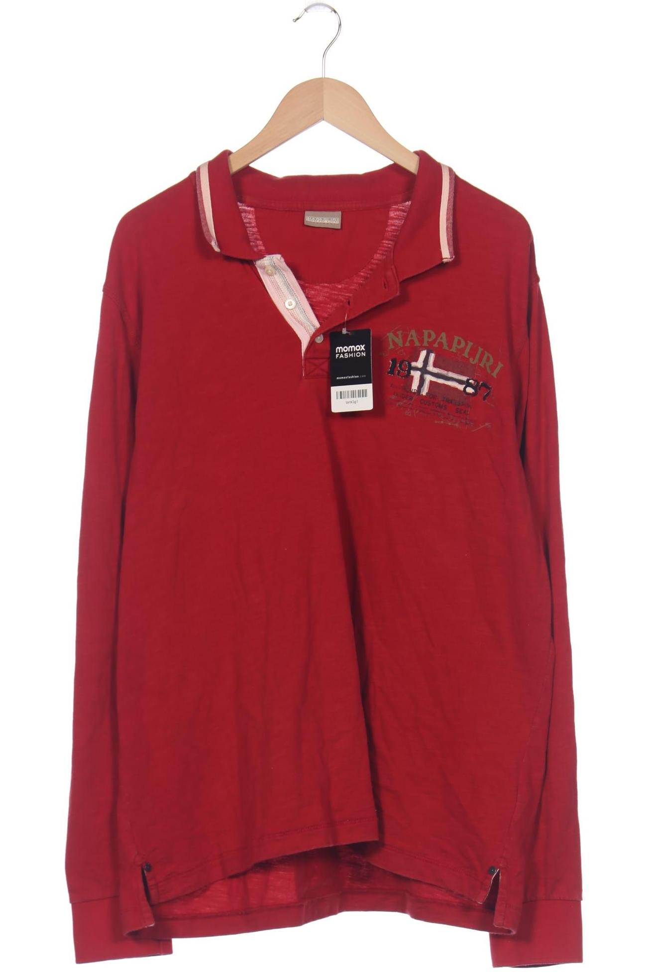 

Napapijri Herren Poloshirt, rot, Gr. 58