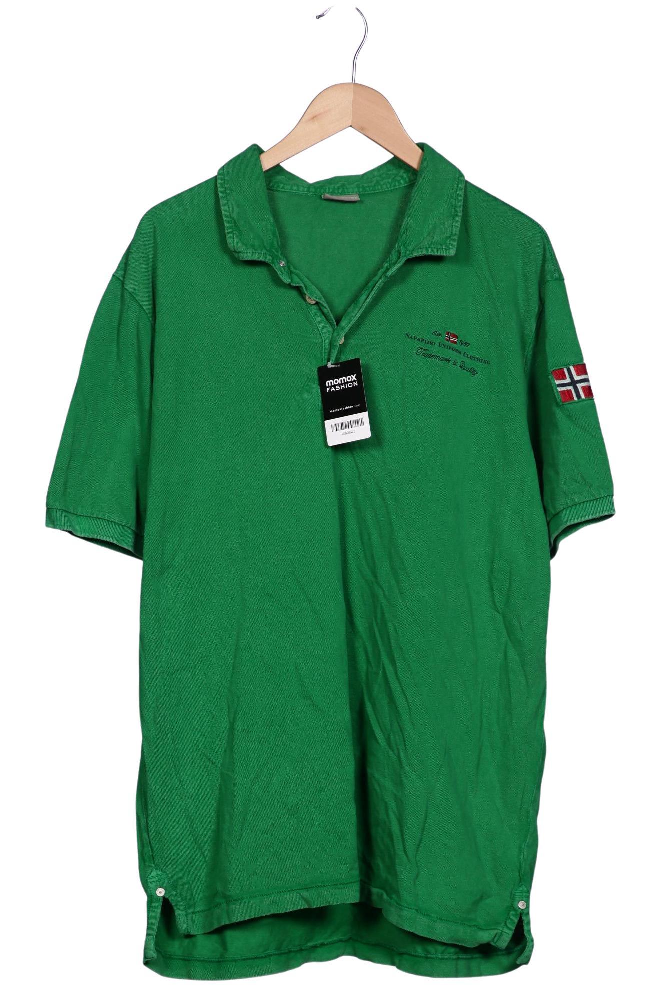 

Napapijri Herren Poloshirt, grün, Gr. 58