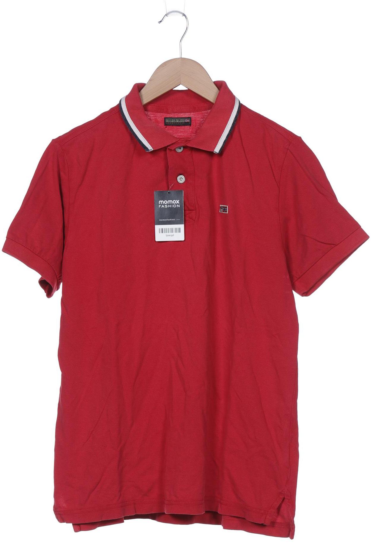 

Napapijri Herren Poloshirt, rot, Gr. 52