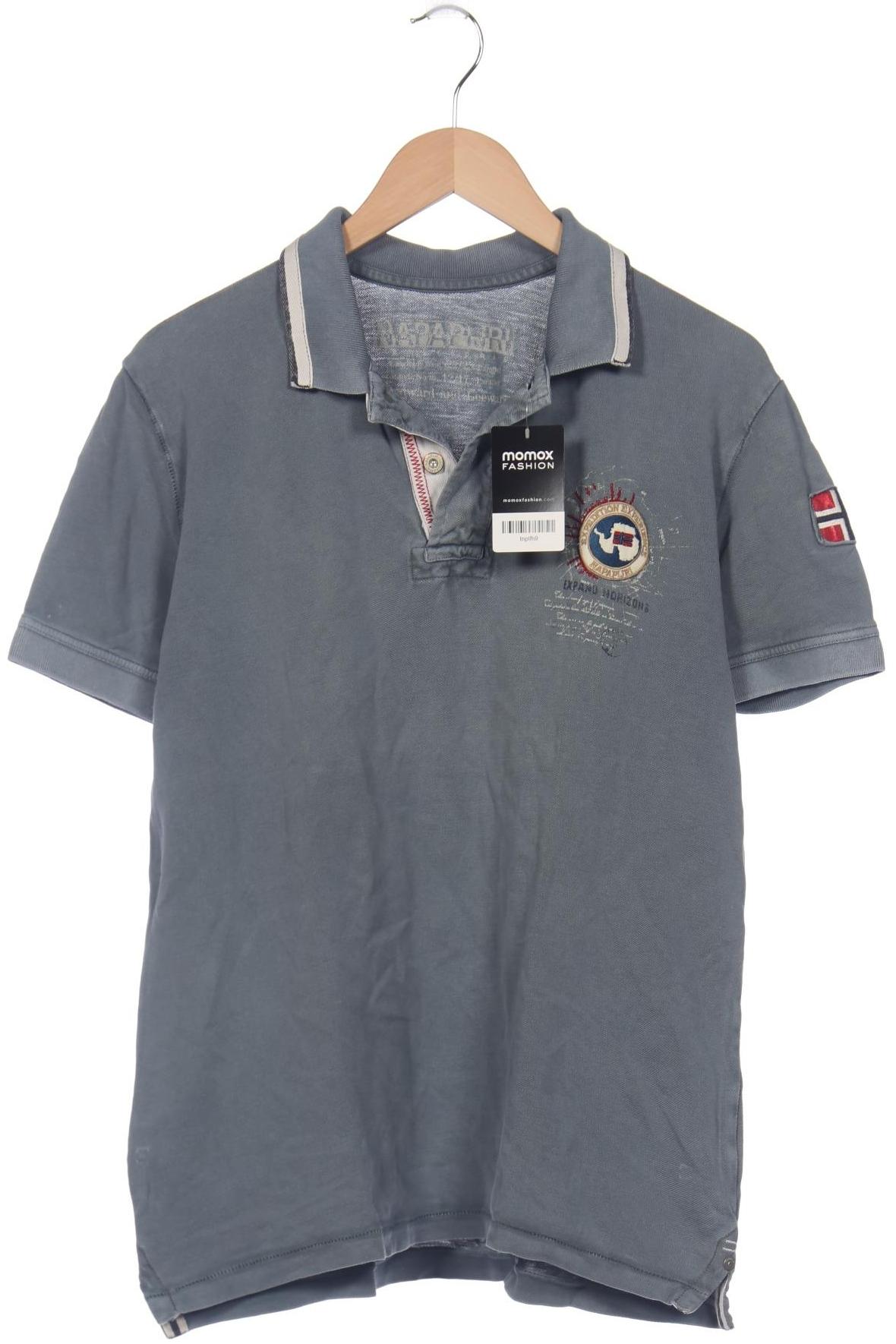 

Napapijri Herren Poloshirt, blau, Gr. 54