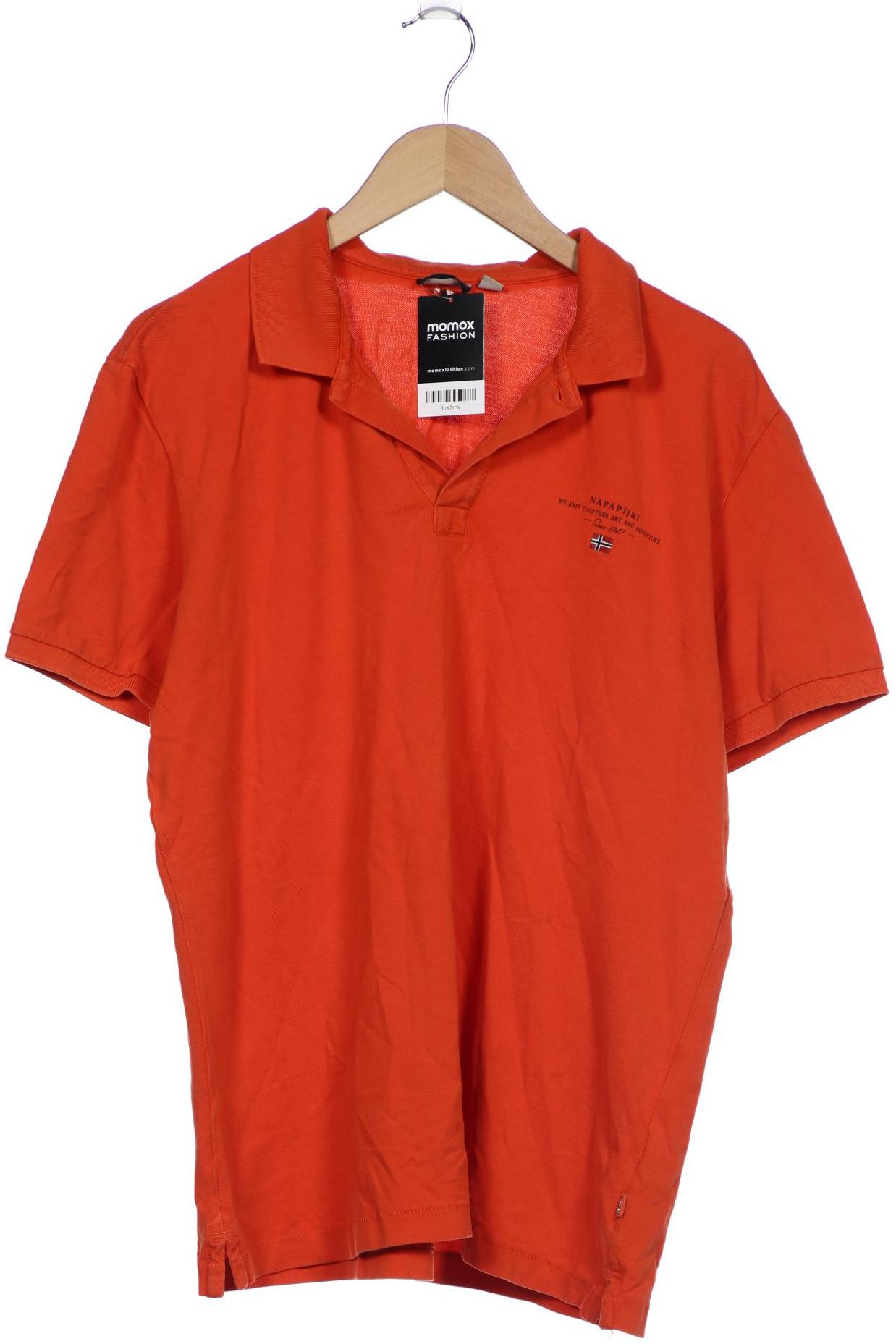 

Napapijri Herren Poloshirt, orange