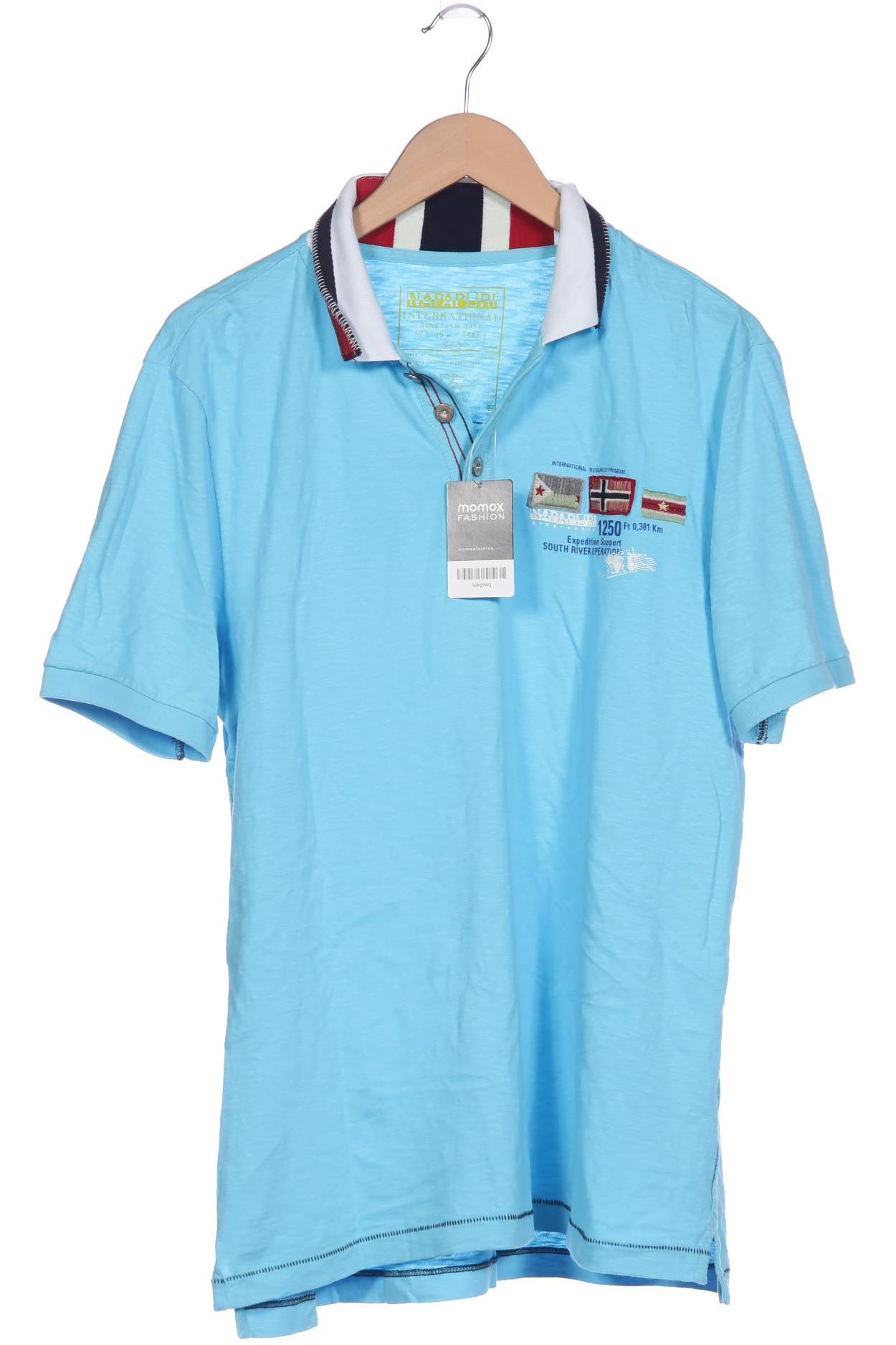

Napapijri Herren Poloshirt, hellblau, Gr. 54
