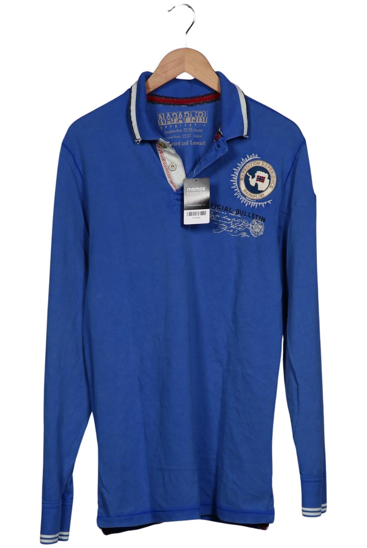 

Napapijri Herren Poloshirt, blau, Gr. 54