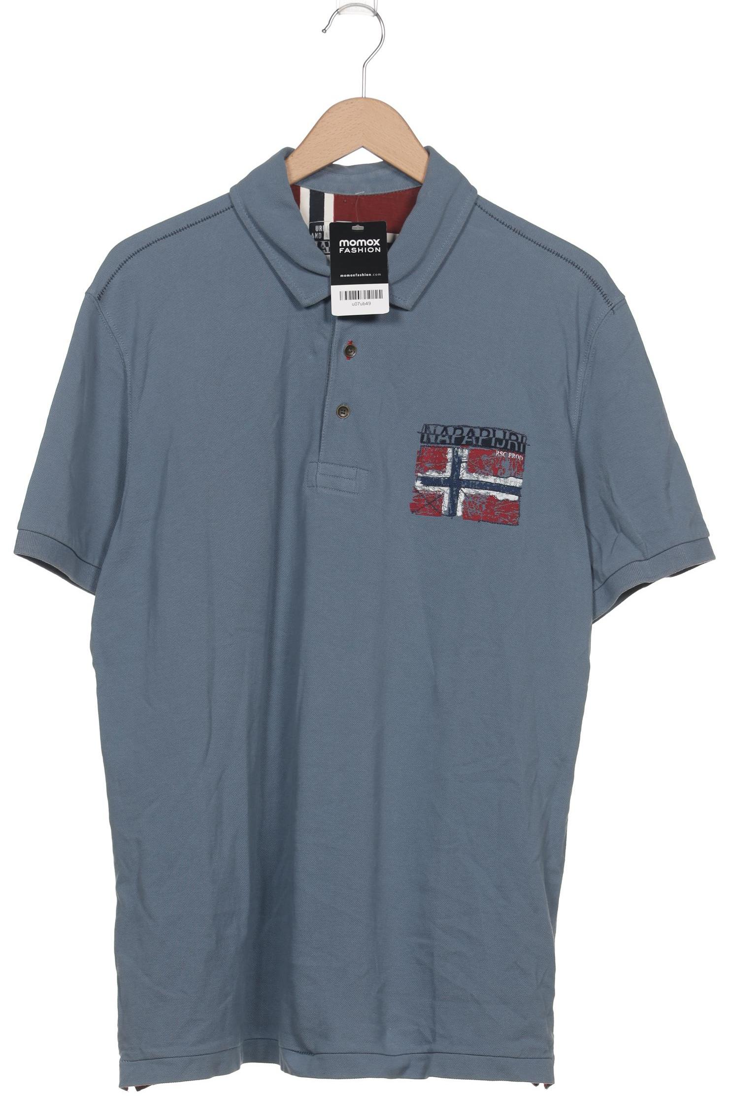 

Napapijri Herren Poloshirt, blau, Gr. 56